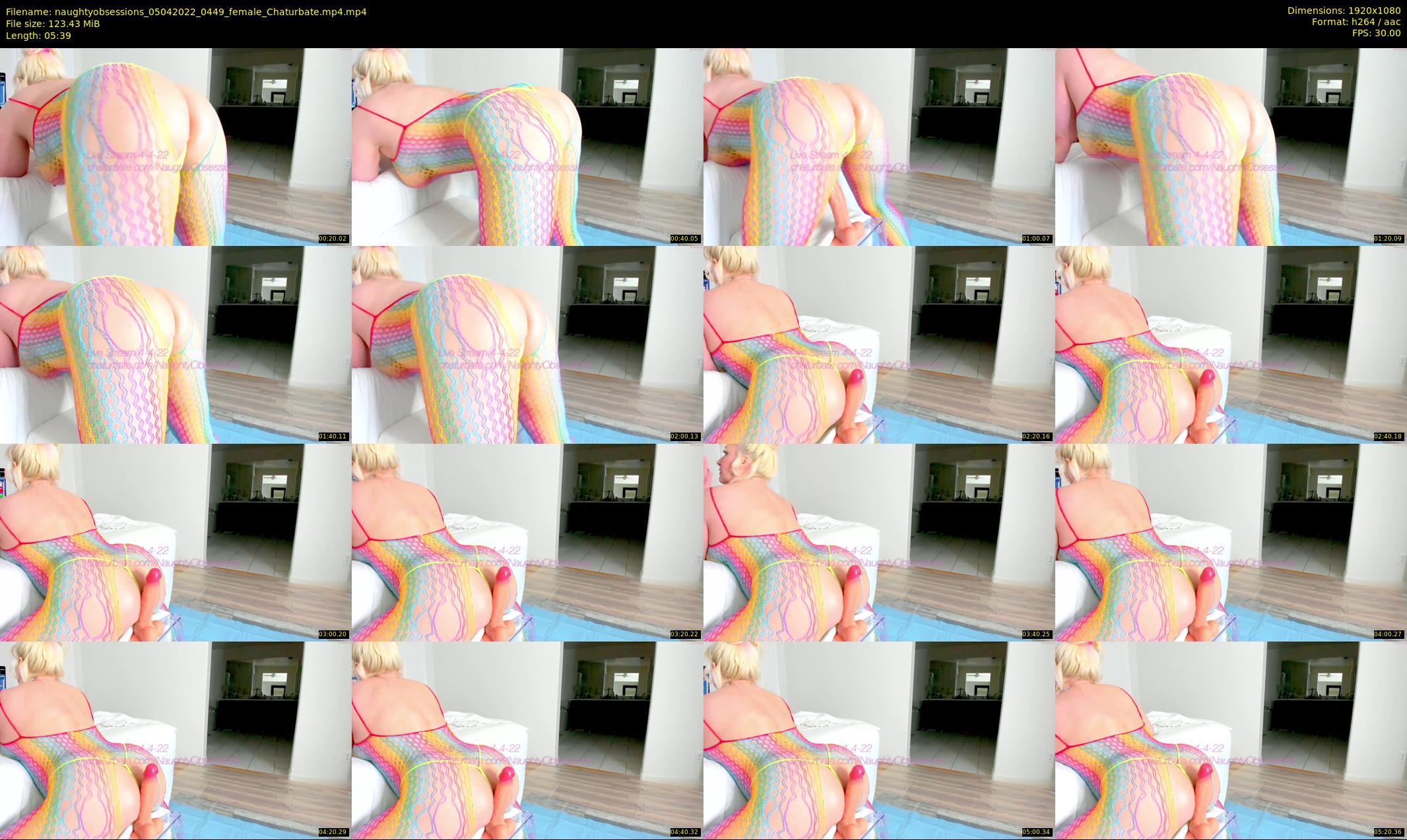 naughtyobsessions — 6 minute Chaturbate female cam show recording, 1080p, Apr 5, 2022