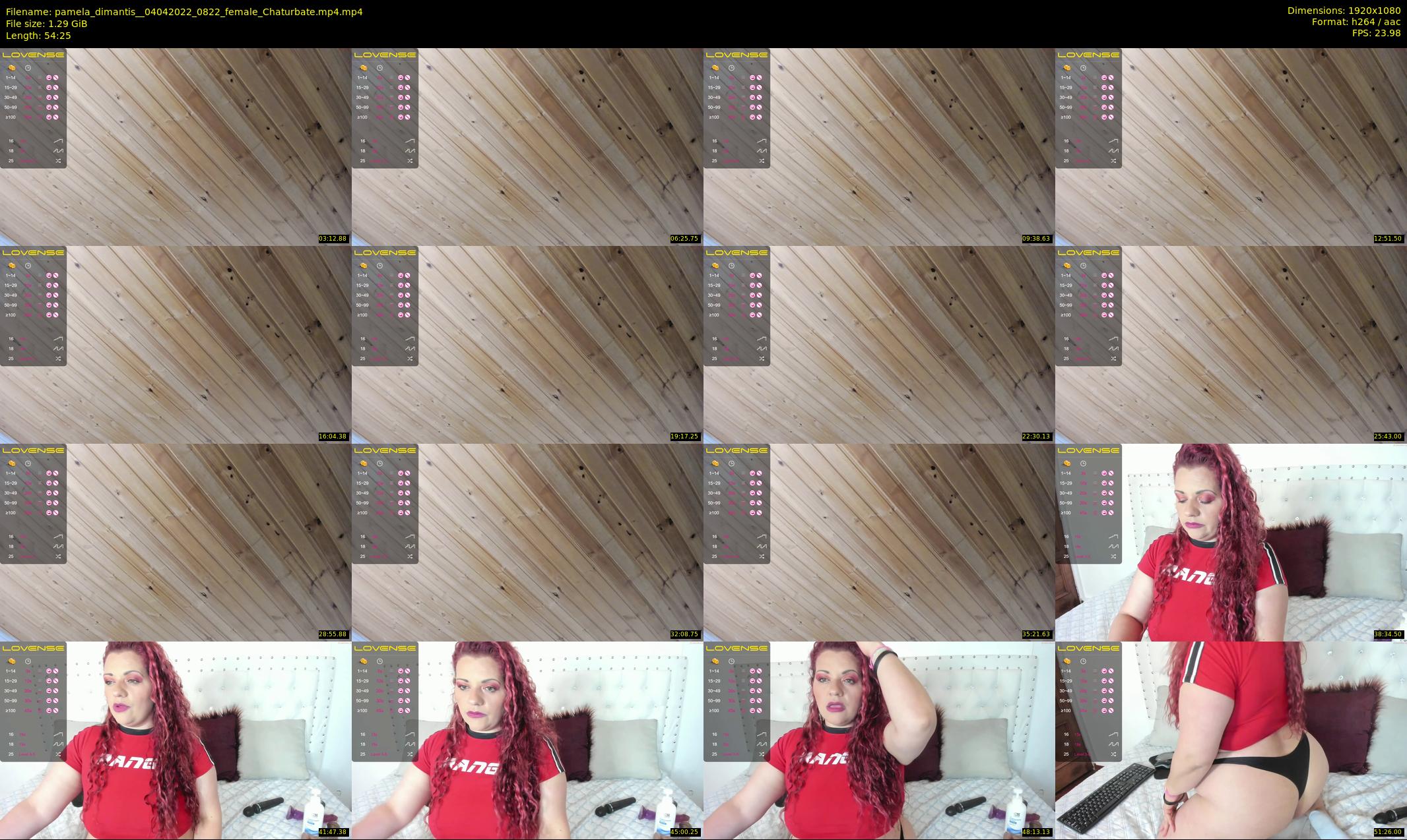 pamela_dimantis_ — 55 minute Chaturbate female cam show recording, 1080p, Apr 4, 2022