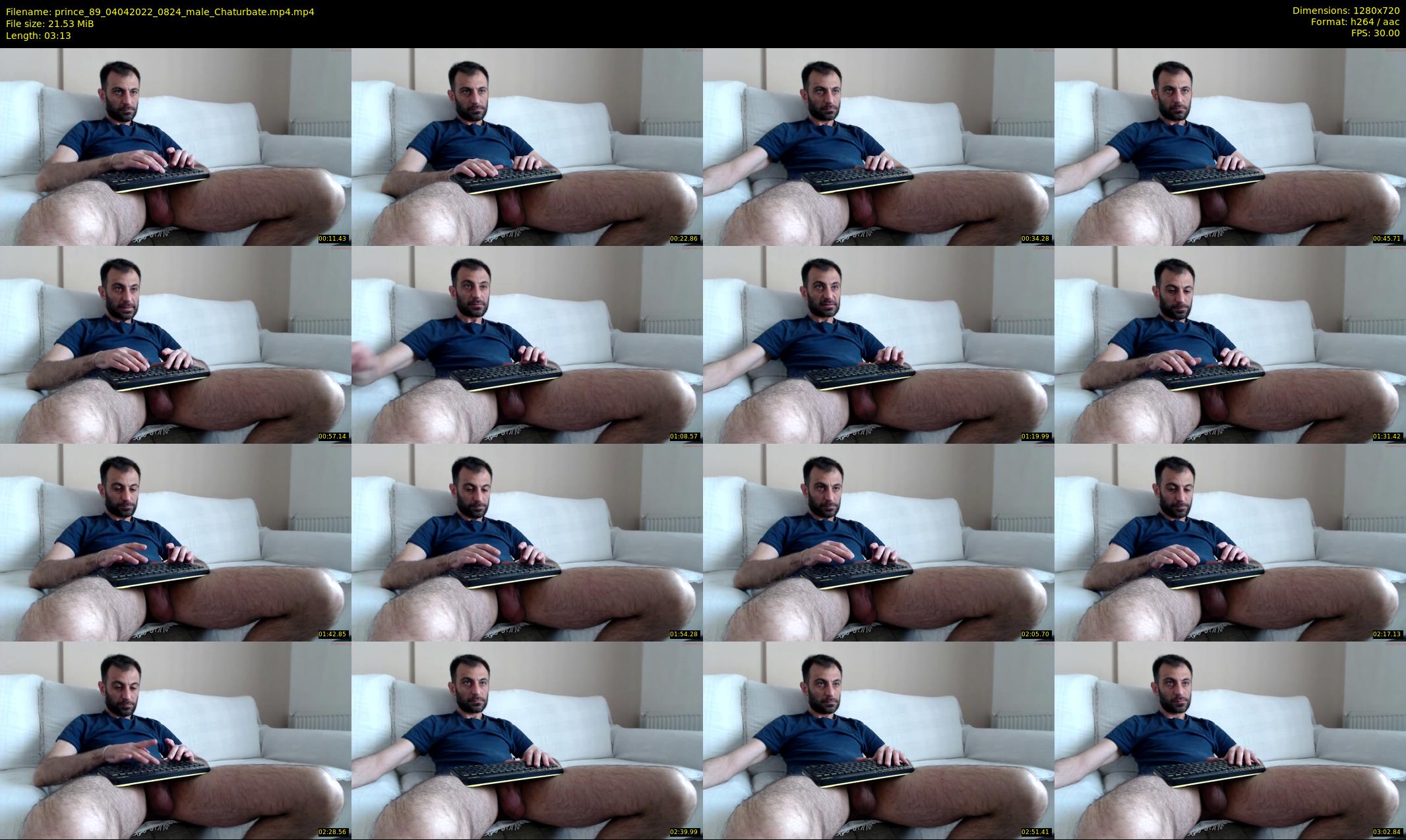 prince_89 — 4 minute Chaturbate male cam show recording, 720p, Apr 4, 2022