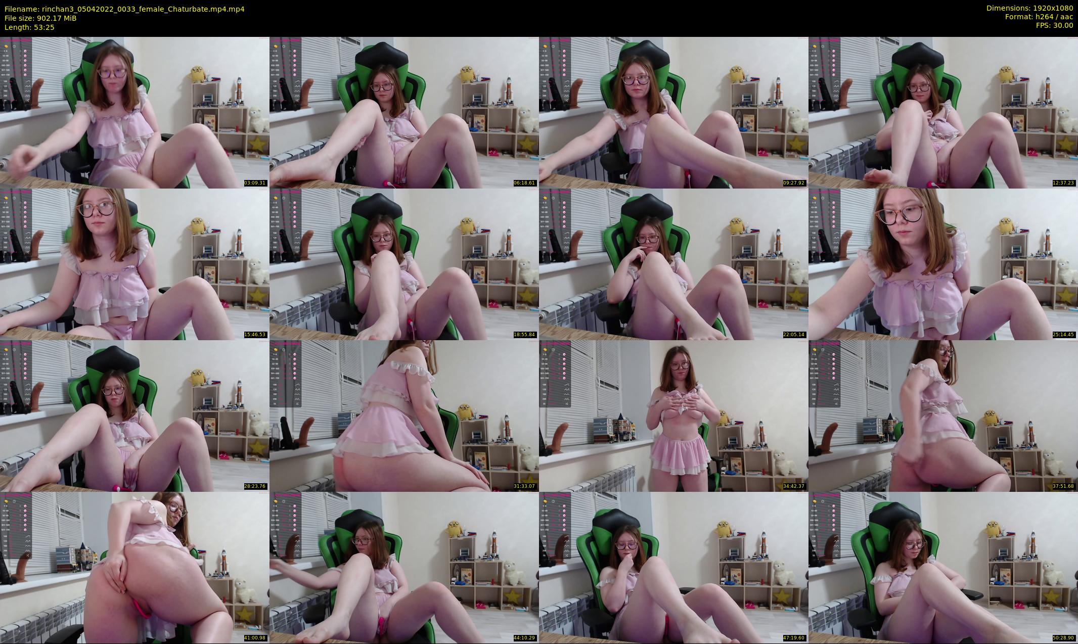 rinchan3 — 54 minute Chaturbate female cam show recording, 1080p, Apr 5, 2022