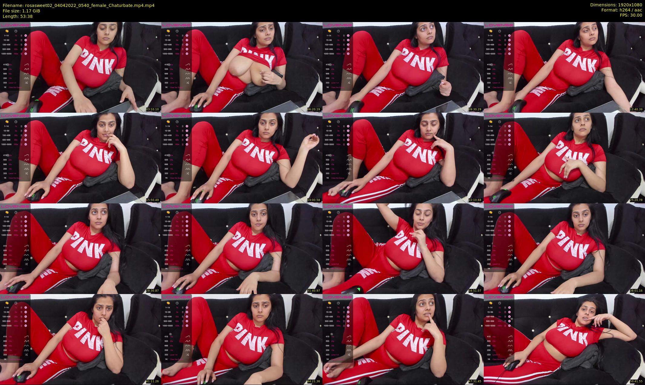 rosasweet02 — 54 minute Chaturbate female cam show recording, 1080p, Apr 4, 2022