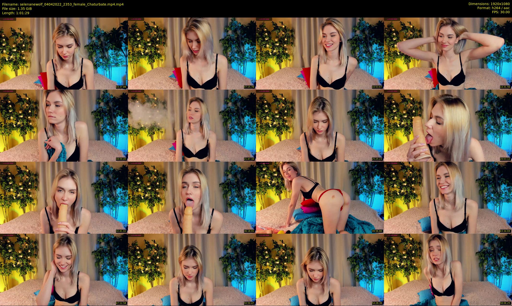 selenanewolf — 62 minute Chaturbate couple cam show recording, 1080p, Apr 4, 2022