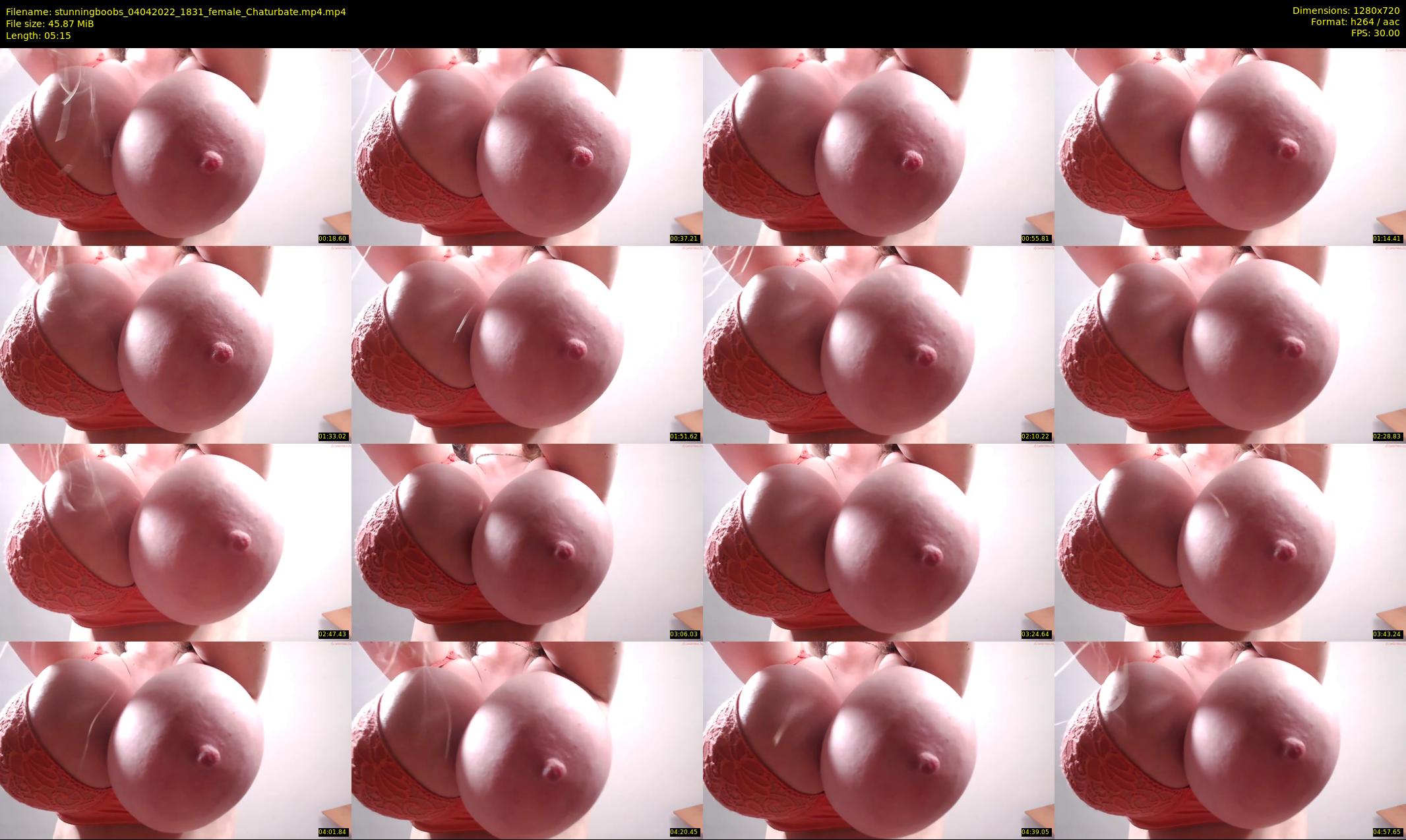 stunningboobs — 6 minute Chaturbate female cam show recording, 720p, Apr 4, 2022