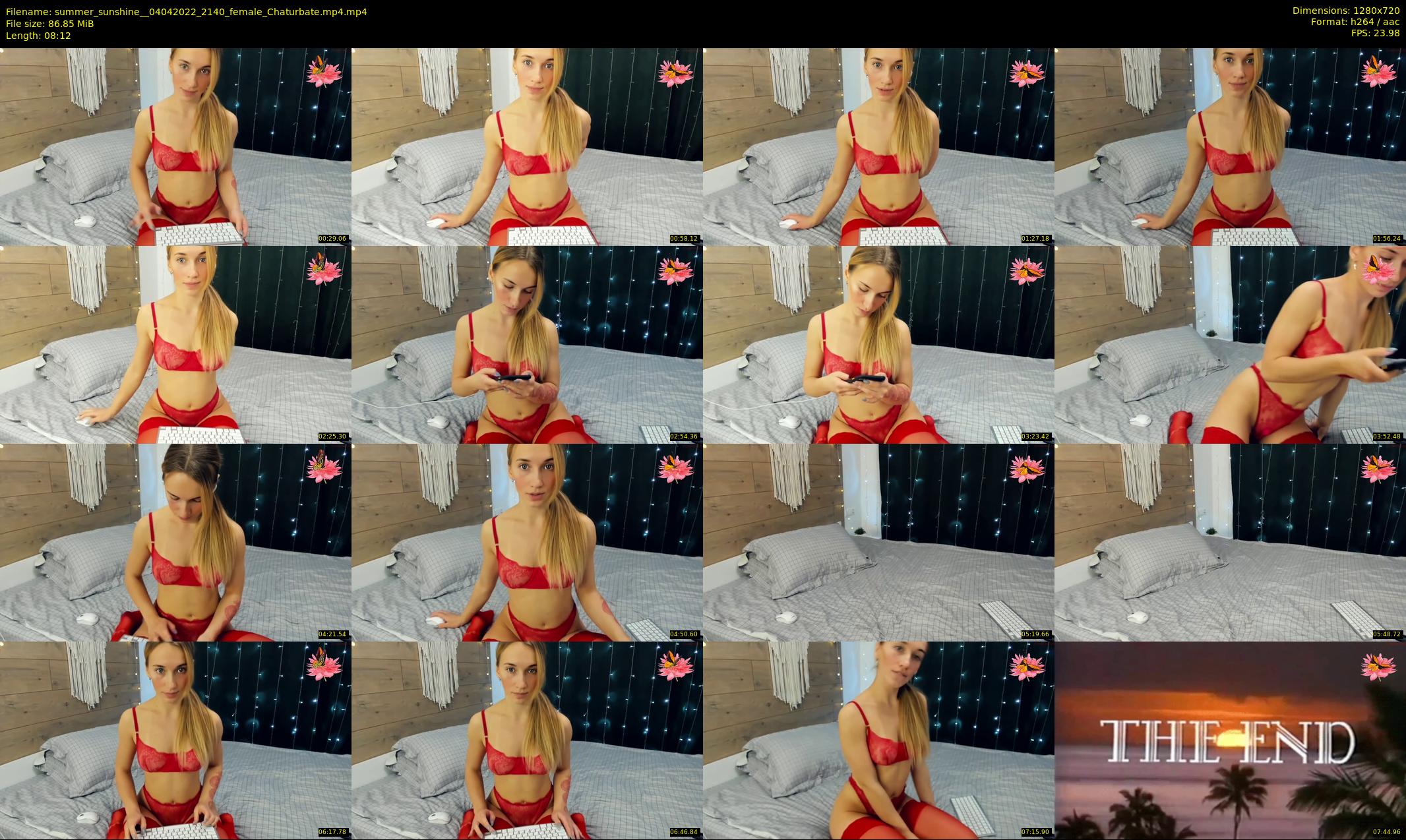 summer_sunshine_ — 9 minute Chaturbate female cam show recording, 720p, Apr 4, 2022
