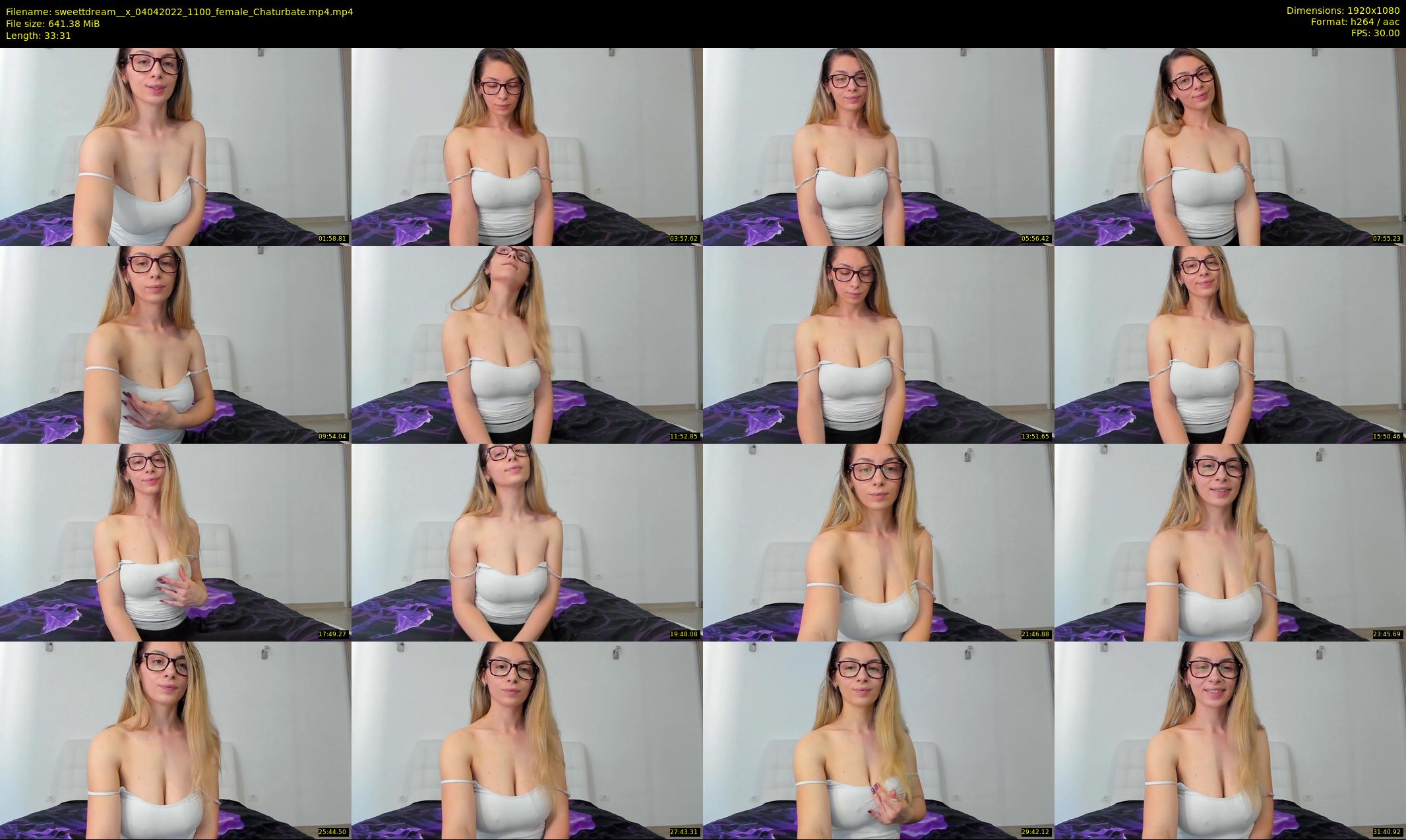 sweettdream__x — 34 minute Chaturbate female cam show recording, 1080p, Apr 4, 2022