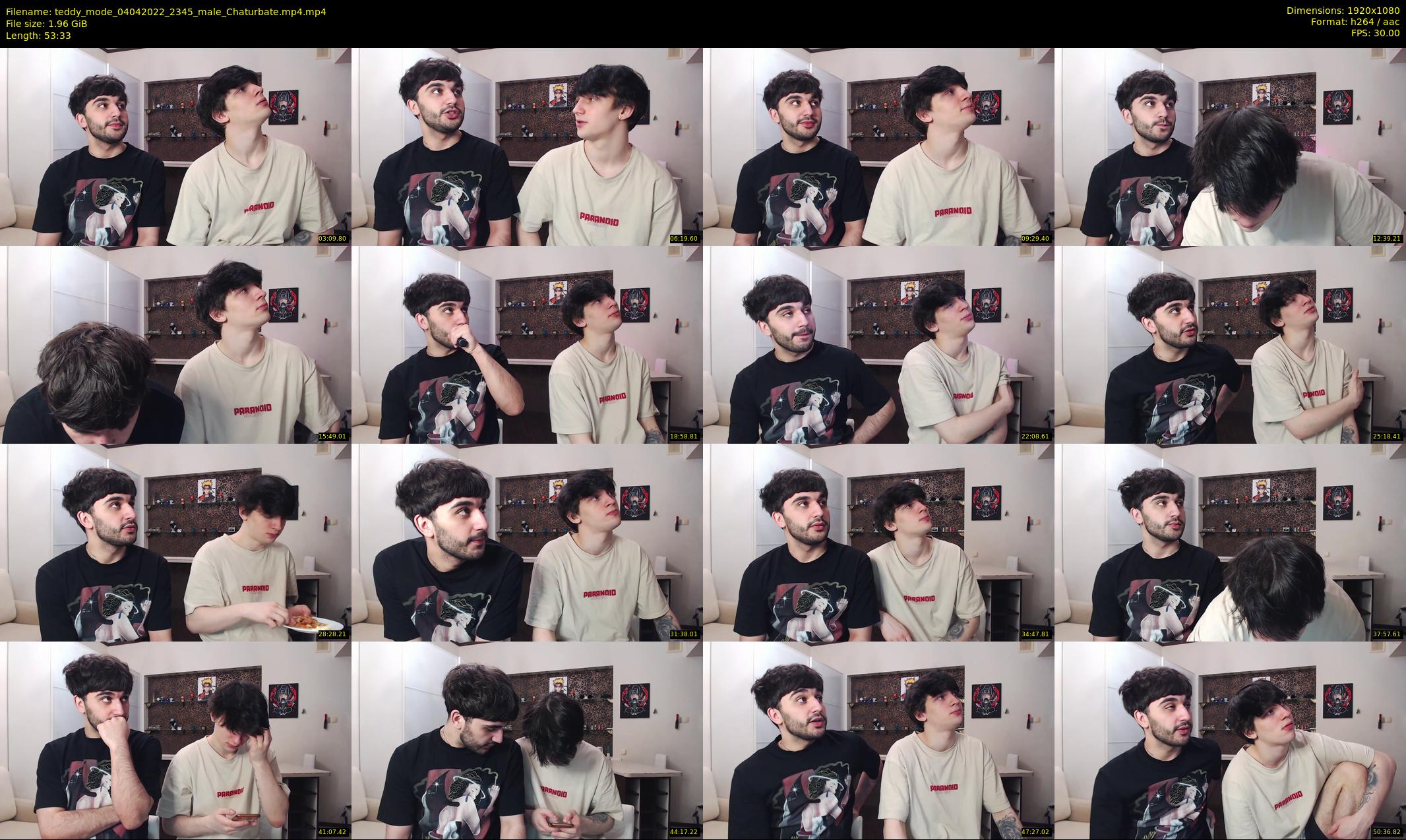 teddy_mode — 54 minute Chaturbate couple cam show recording, 1080p, Apr 4, 2022