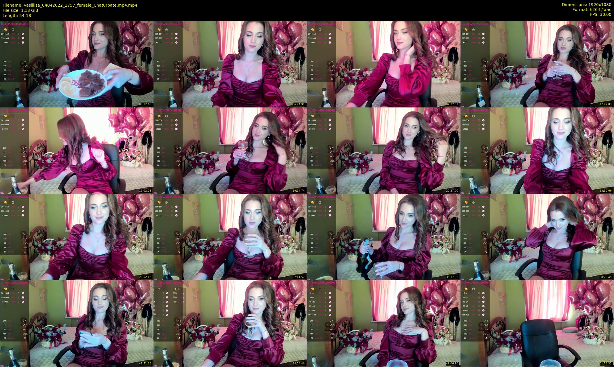 vasillisa — 55 minute Chaturbate female cam show recording, 1080p, Apr 4, 2022