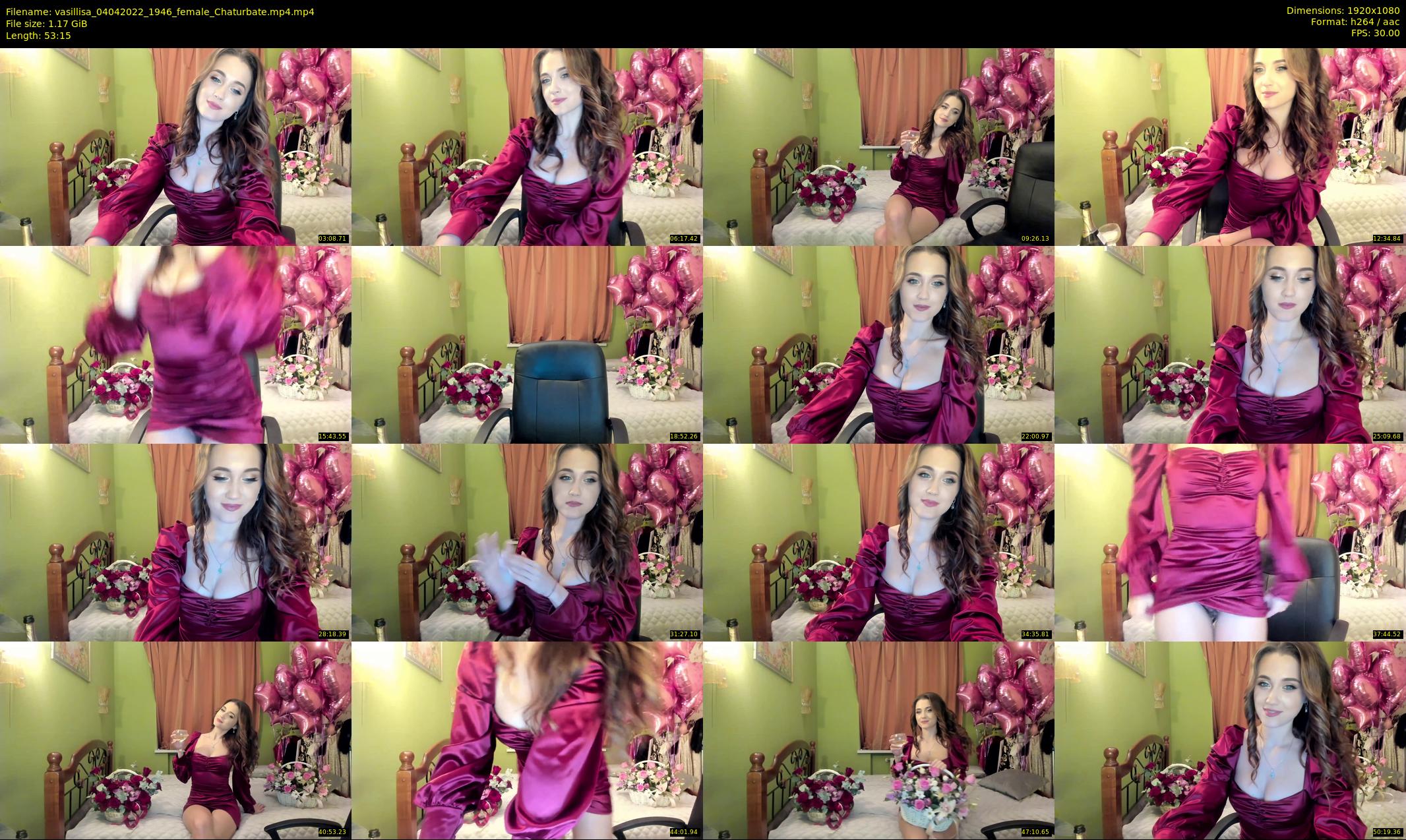 vasillisa — 54 minute Chaturbate female cam show recording, 1080p, Apr 4, 2022