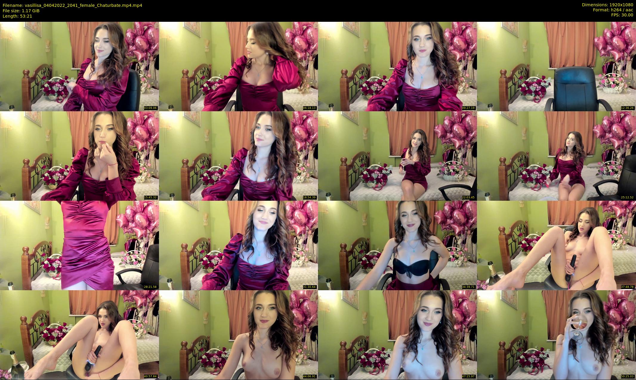vasillisa — 54 minute Chaturbate female cam show recording, 1080p, Apr 4, 2022