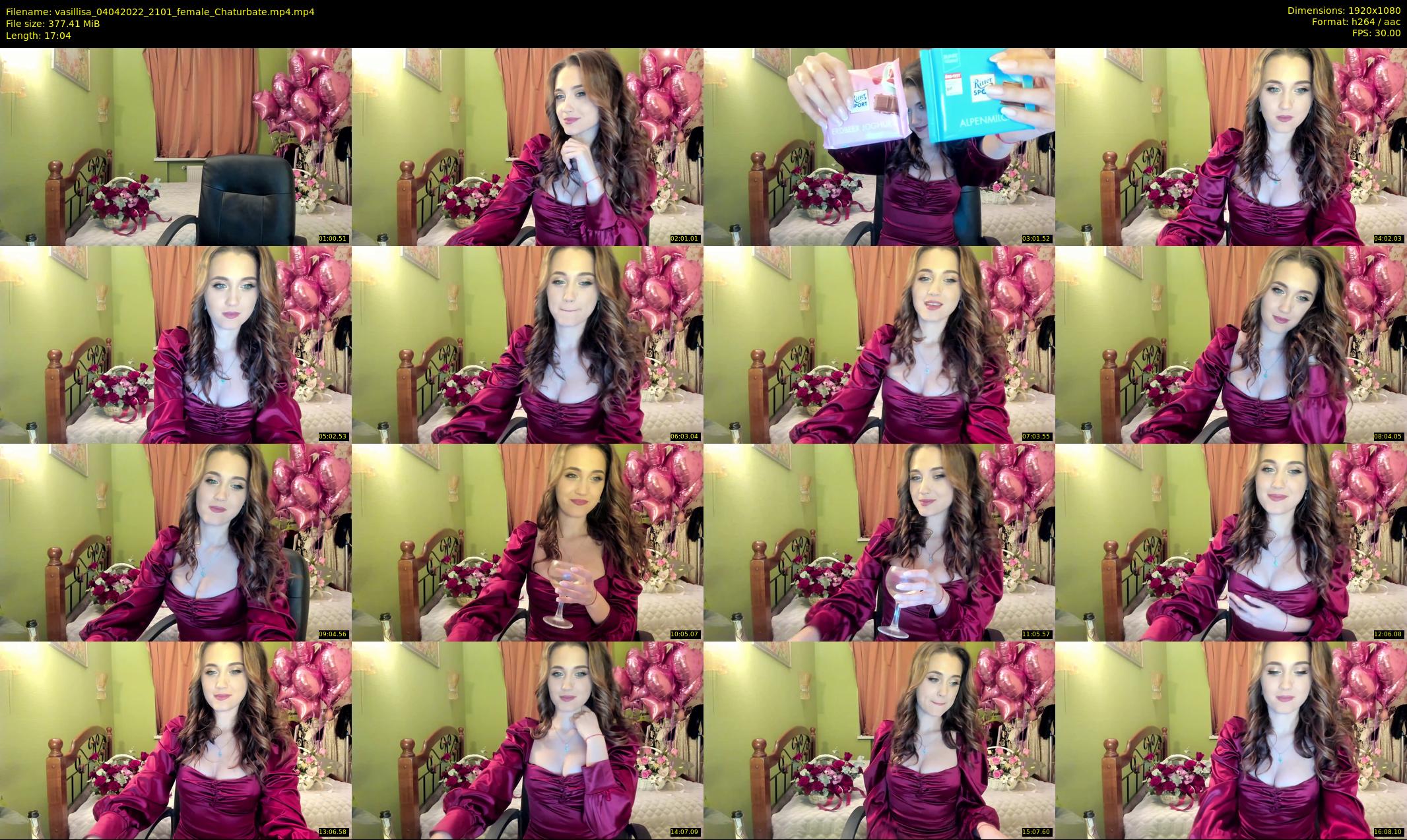 vasillisa — 18 minute Chaturbate female cam show recording, 1080p, Apr 4, 2022