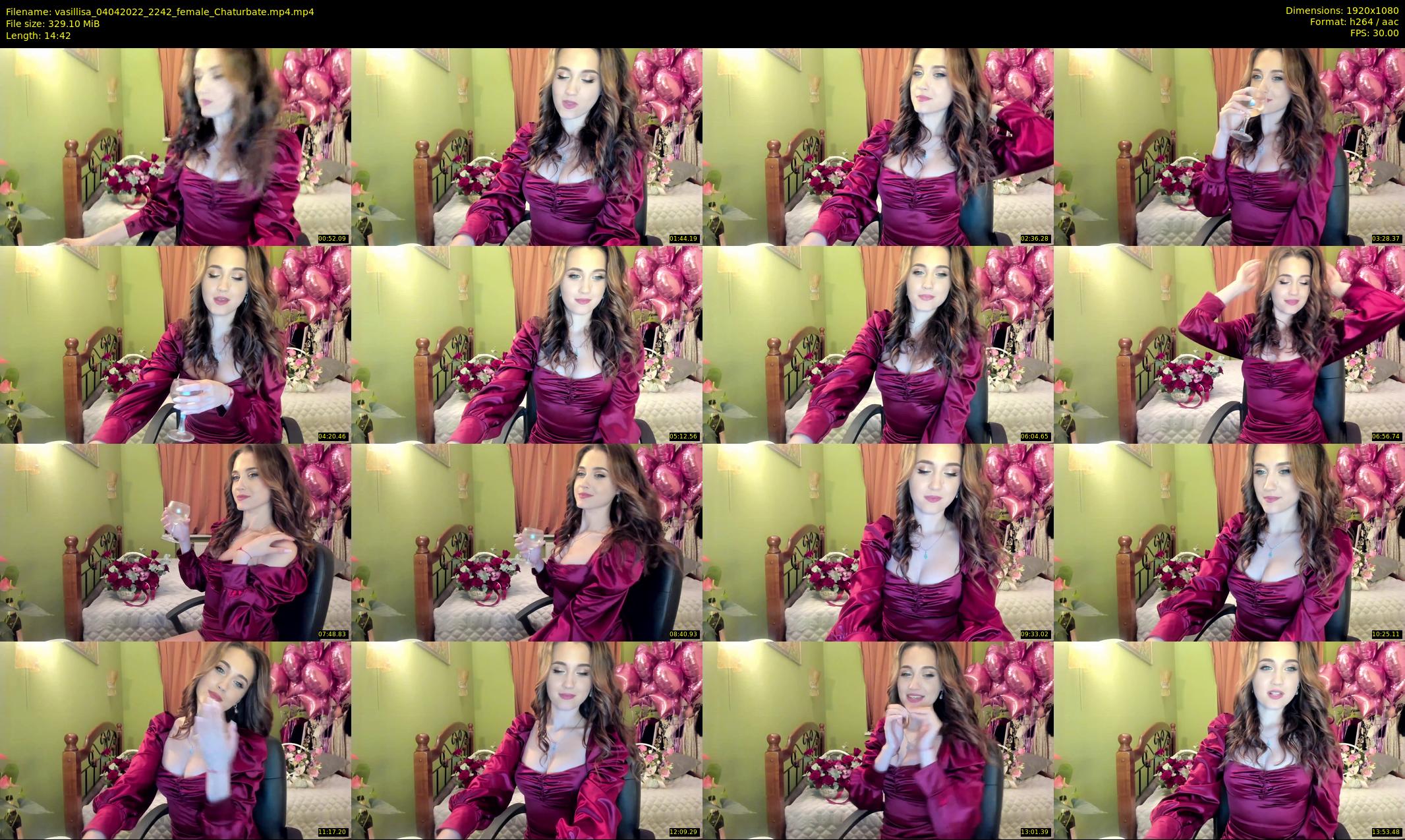vasillisa — 15 minute Chaturbate female cam show recording, 1080p, Apr 4, 2022