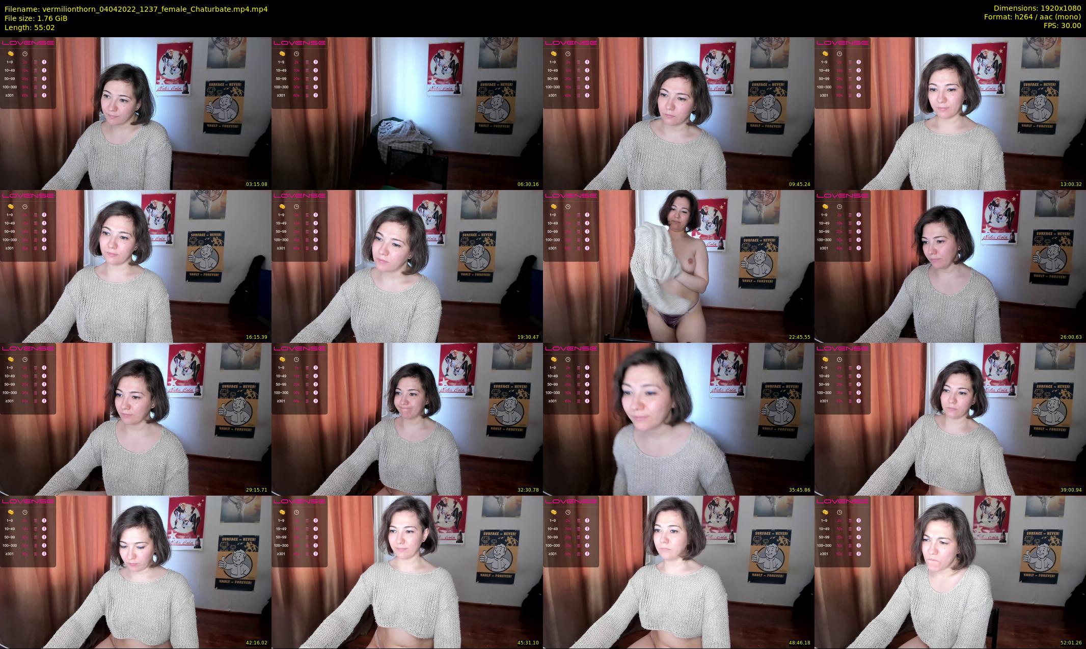 vermilionthorn — 56 minute Chaturbate female cam show recording, 1080p, Apr 4, 2022