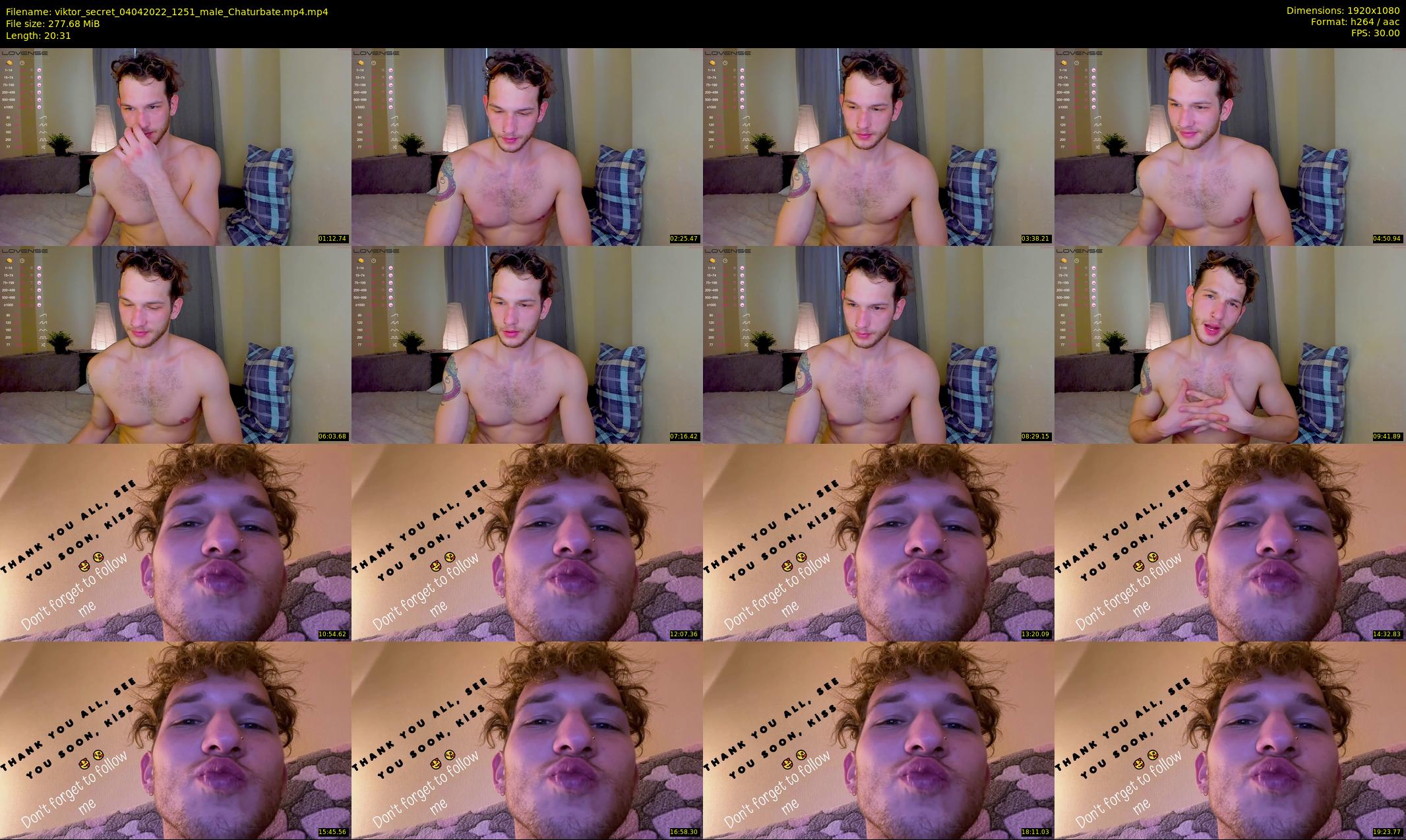 viktor_secret — 21 minute Chaturbate male cam show recording, 1080p, Apr 4, 2022