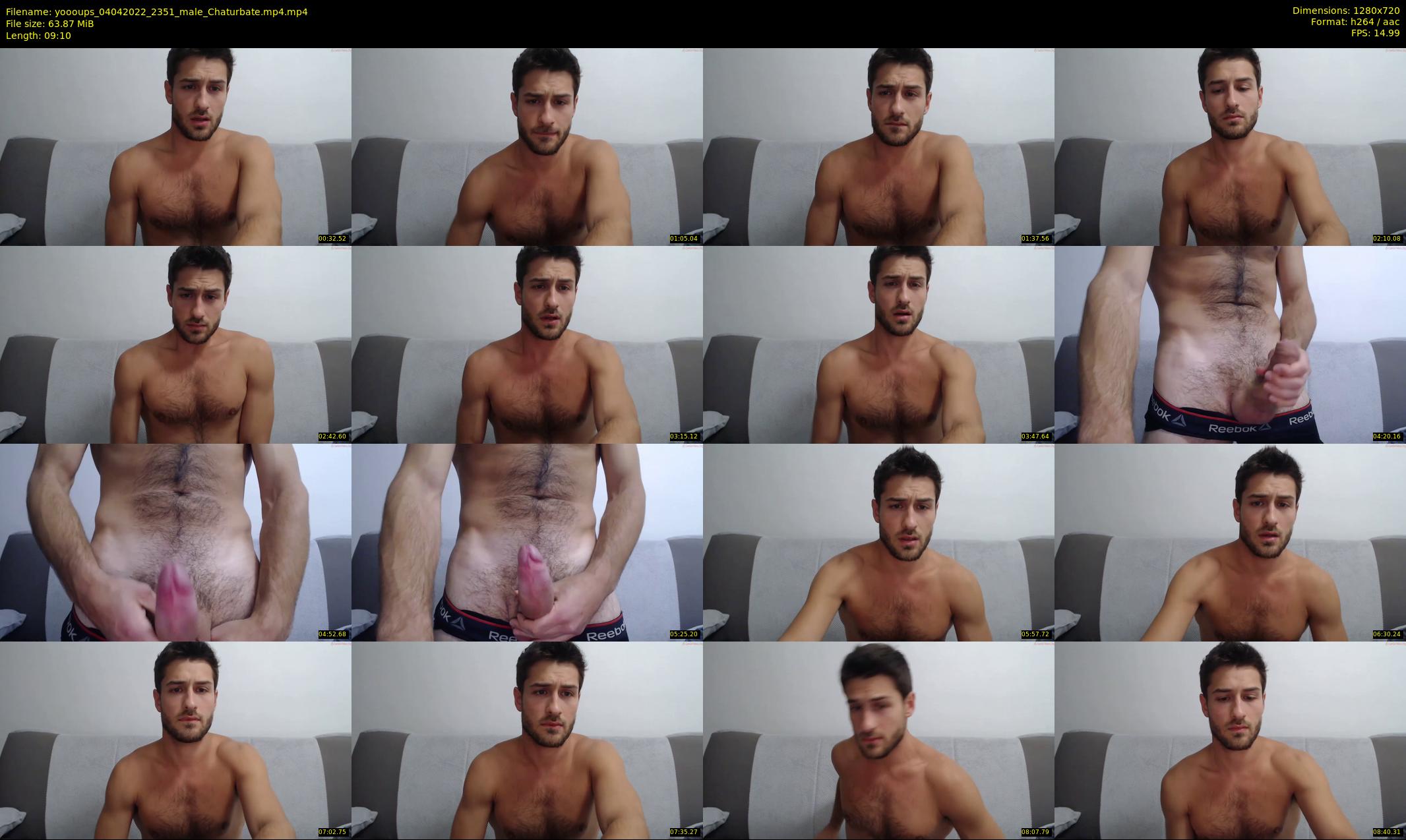 yoooups — 10 minute Chaturbate male cam show recording, 720p, Apr 4, 2022