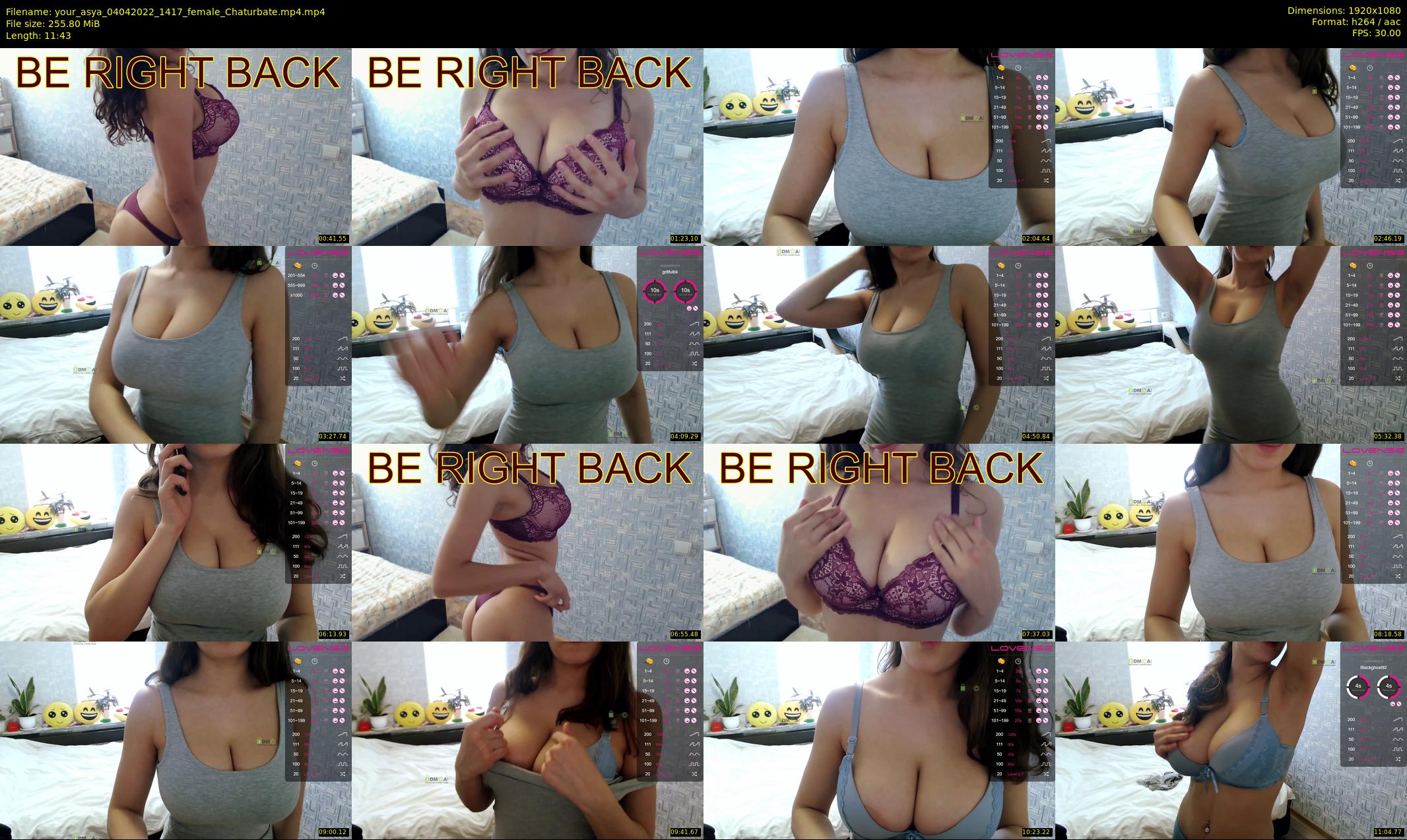 your_asya — 12 minute Chaturbate female cam show recording, 1080p, Apr 4, 2022