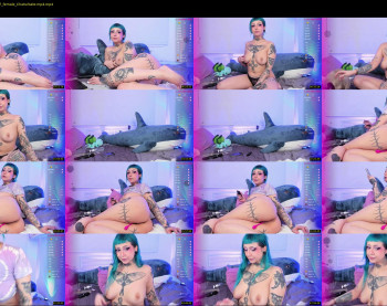 aciddroll — 55 minute Chaturbate female cam show recording, 1080p, Apr 6, 2022