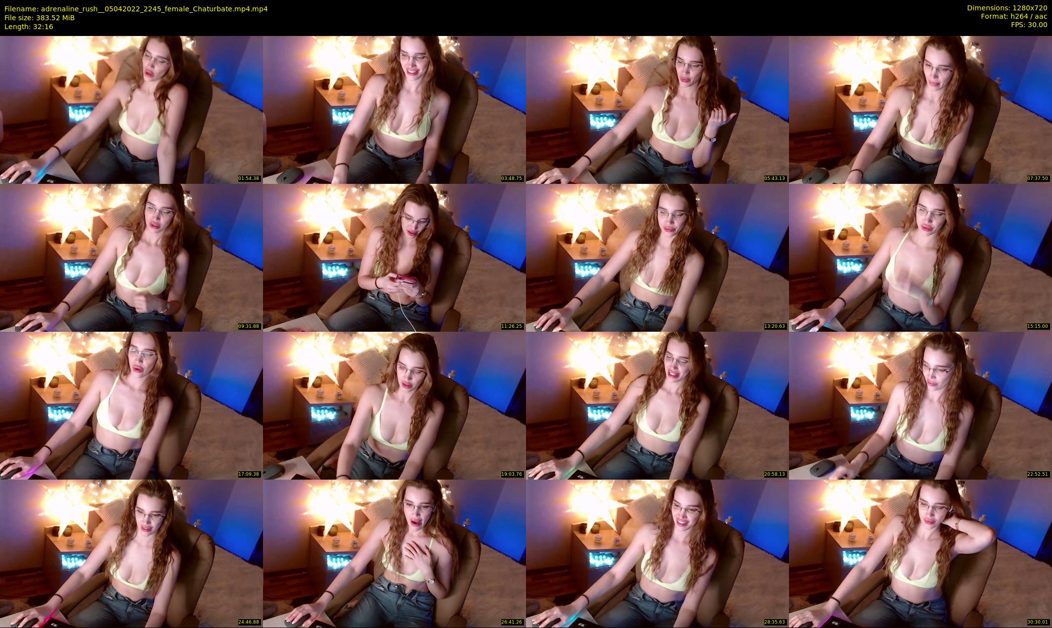 adrenaline_rush_ — 33 minute Chaturbate female cam show recording, 720p, Apr 5, 2022