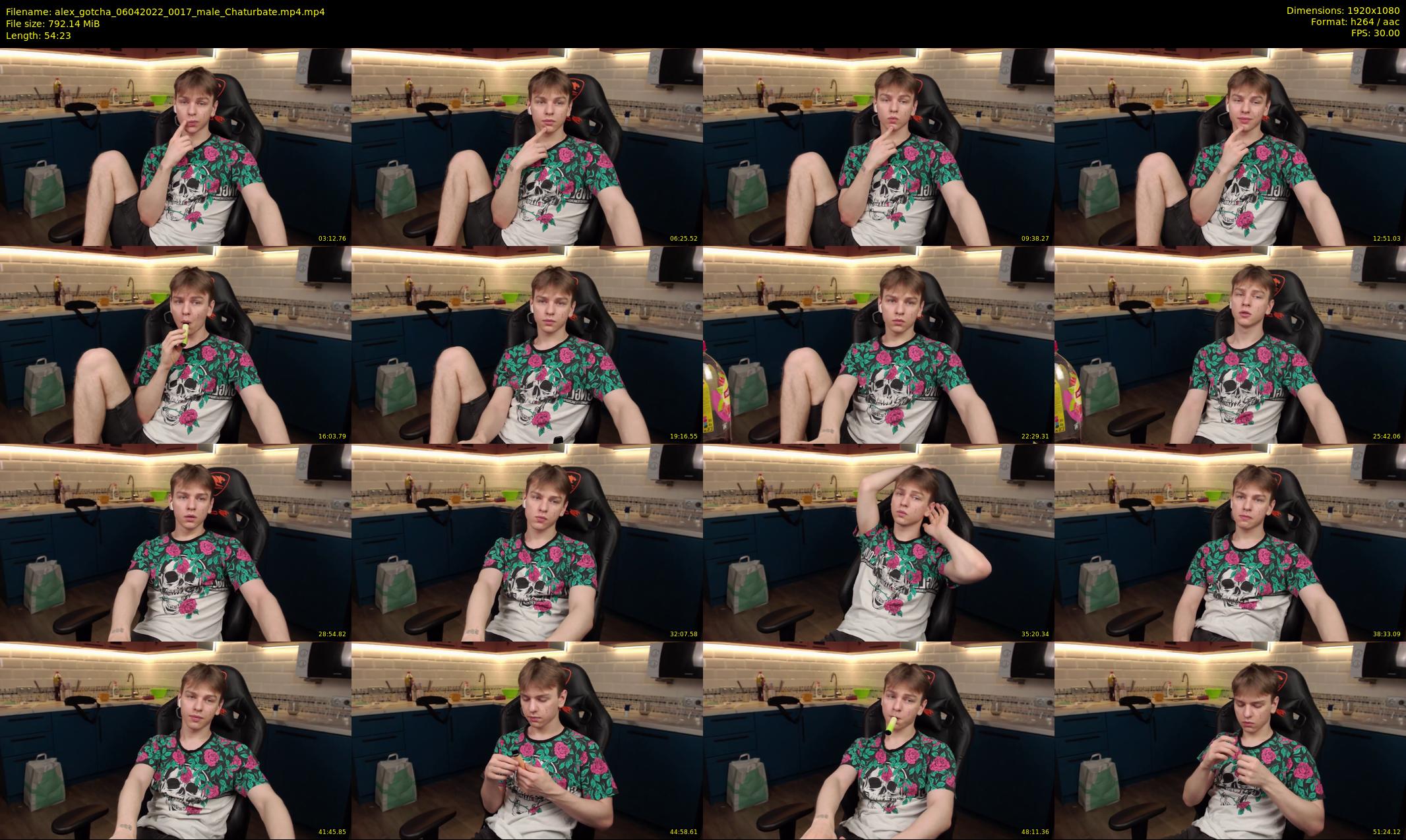 alex_gotcha — 55 minute Chaturbate male cam show recording, 1080p, Apr 6, 2022