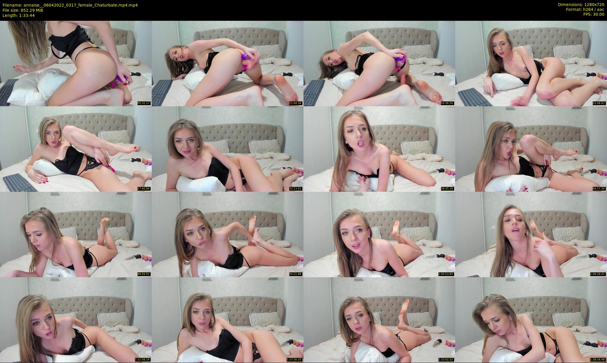 annaise_ — 94 minute Chaturbate female cam show recording, 720p, Apr 6, 2022