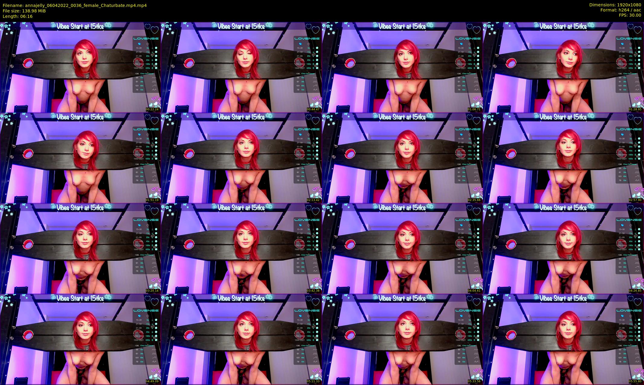 annajelly — 7 minute Chaturbate couple cam show recording, 1080p, Apr 6, 2022