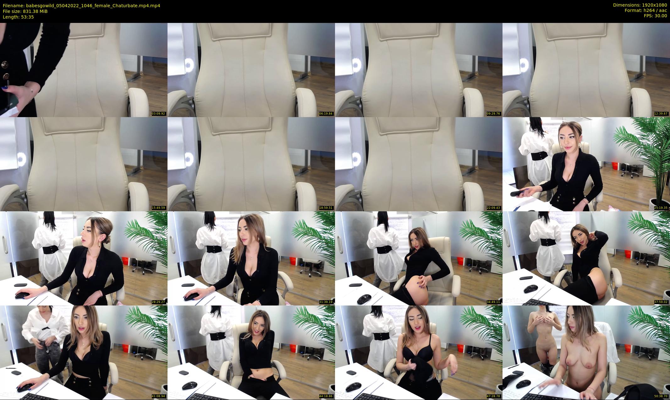 babesgowild — 54 minute Chaturbate couple cam show recording, 1080p, Apr 5, 2022
