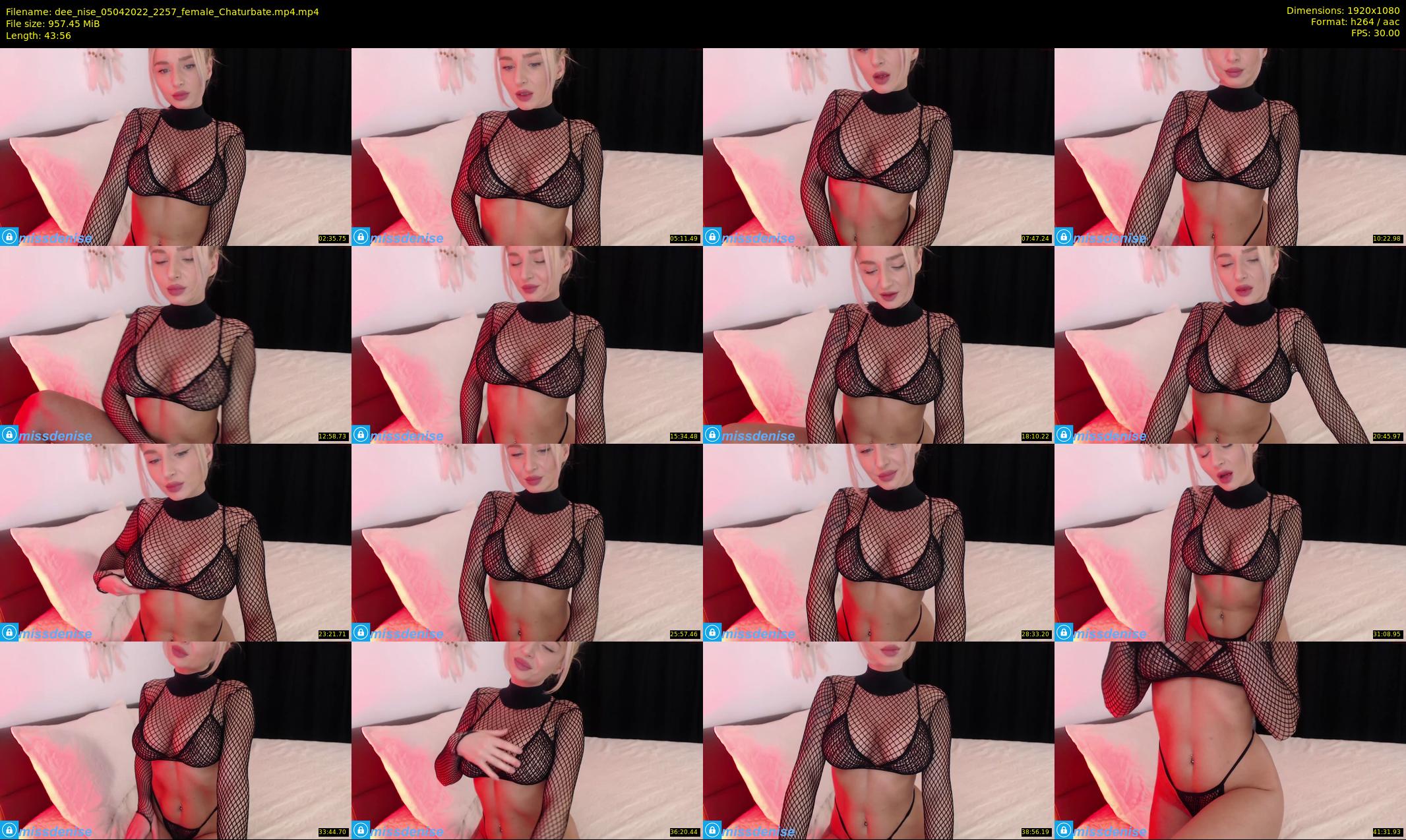 dee_nise — 44 minute Chaturbate female cam show recording, 1080p, Apr 5, 2022