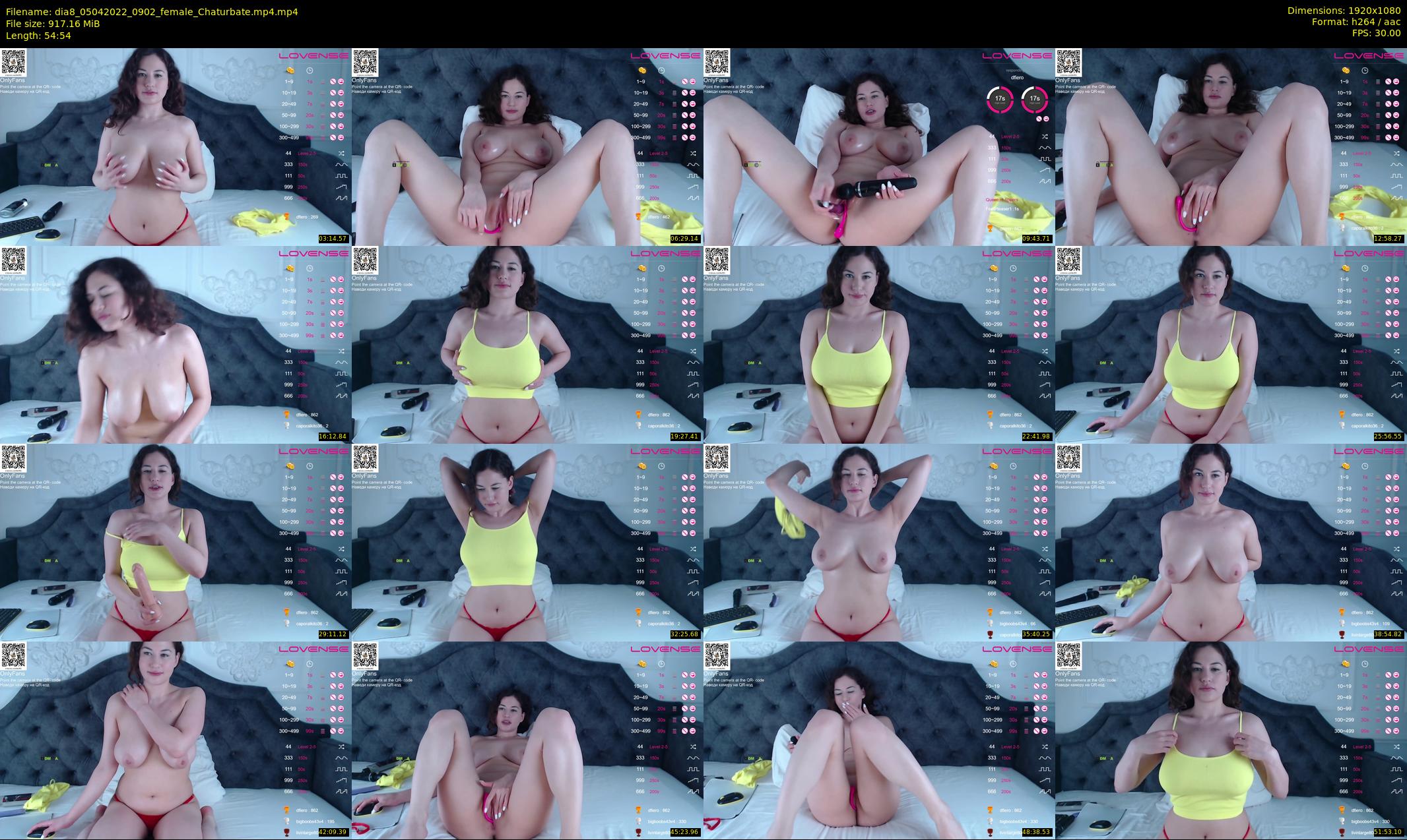 dia8 — 55 minute Chaturbate female cam show recording, 1080p, Apr 5, 2022