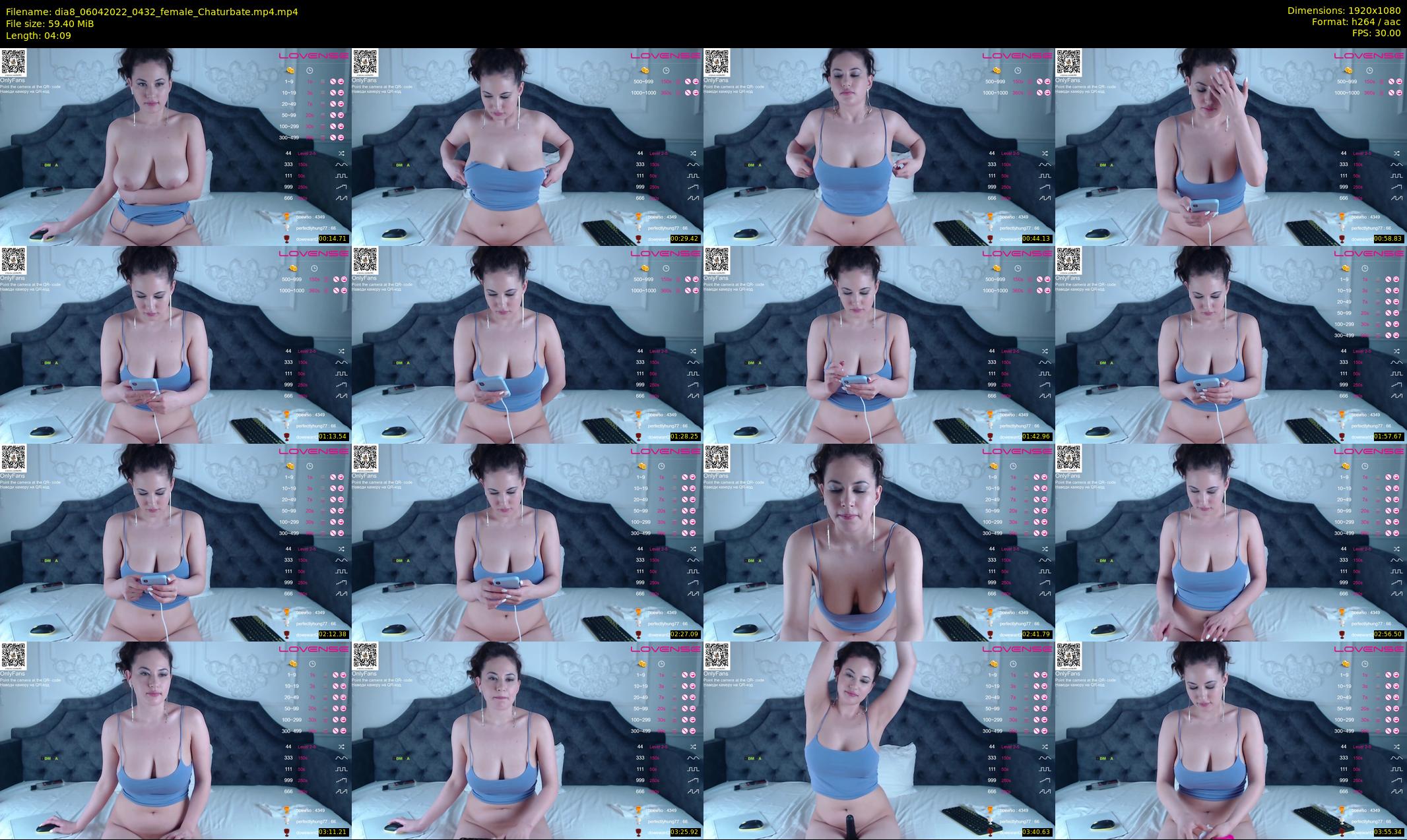 dia8 — 5 minute Chaturbate female cam show recording, 1080p, Apr 6, 2022