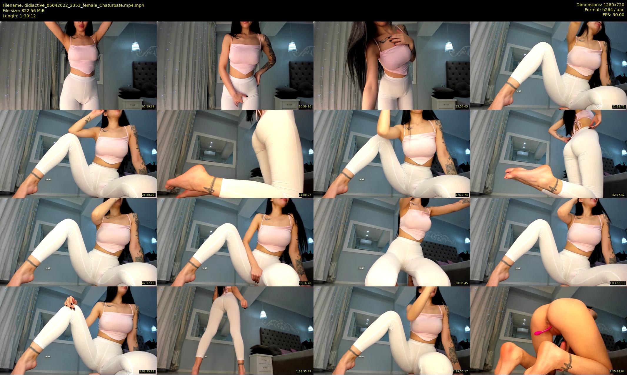 didiactive — 91 minute Chaturbate female cam show recording, 720p, Apr 5, 2022