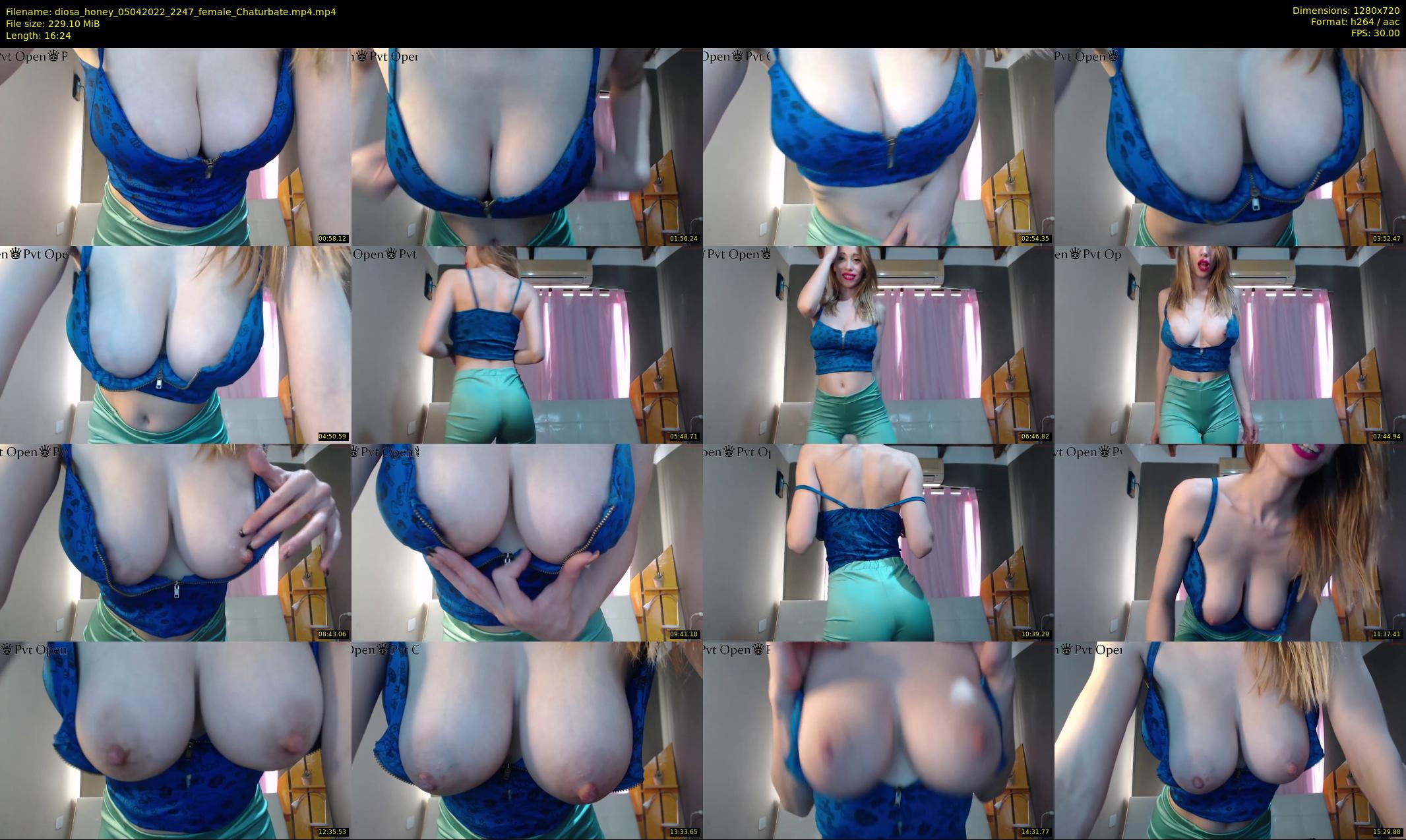 diosa_honey — 17 minute Chaturbate female cam show recording, 720p, Apr 5, 2022