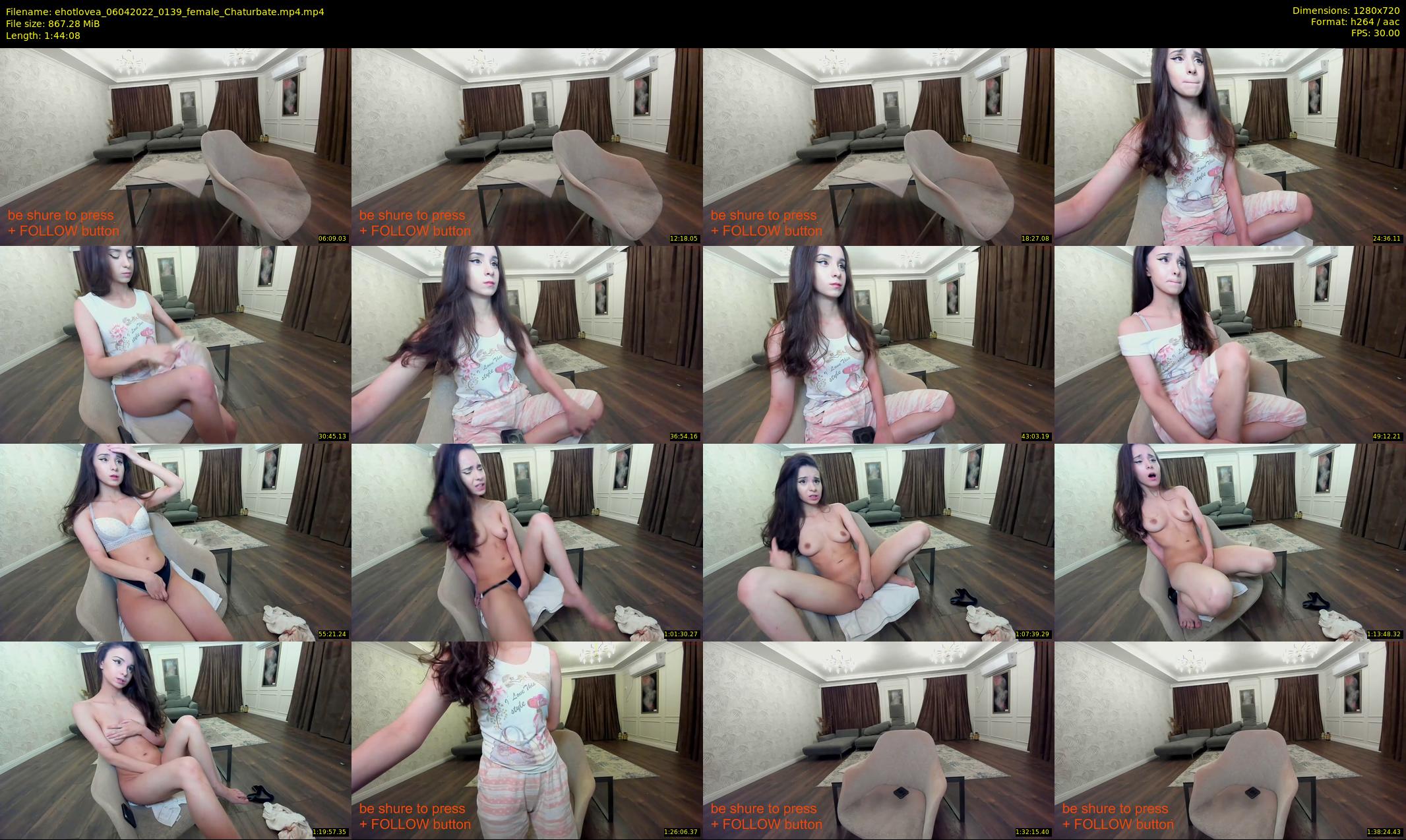 ehotlovea — 105 minute Chaturbate female cam show recording, 720p, Apr 6, 2022