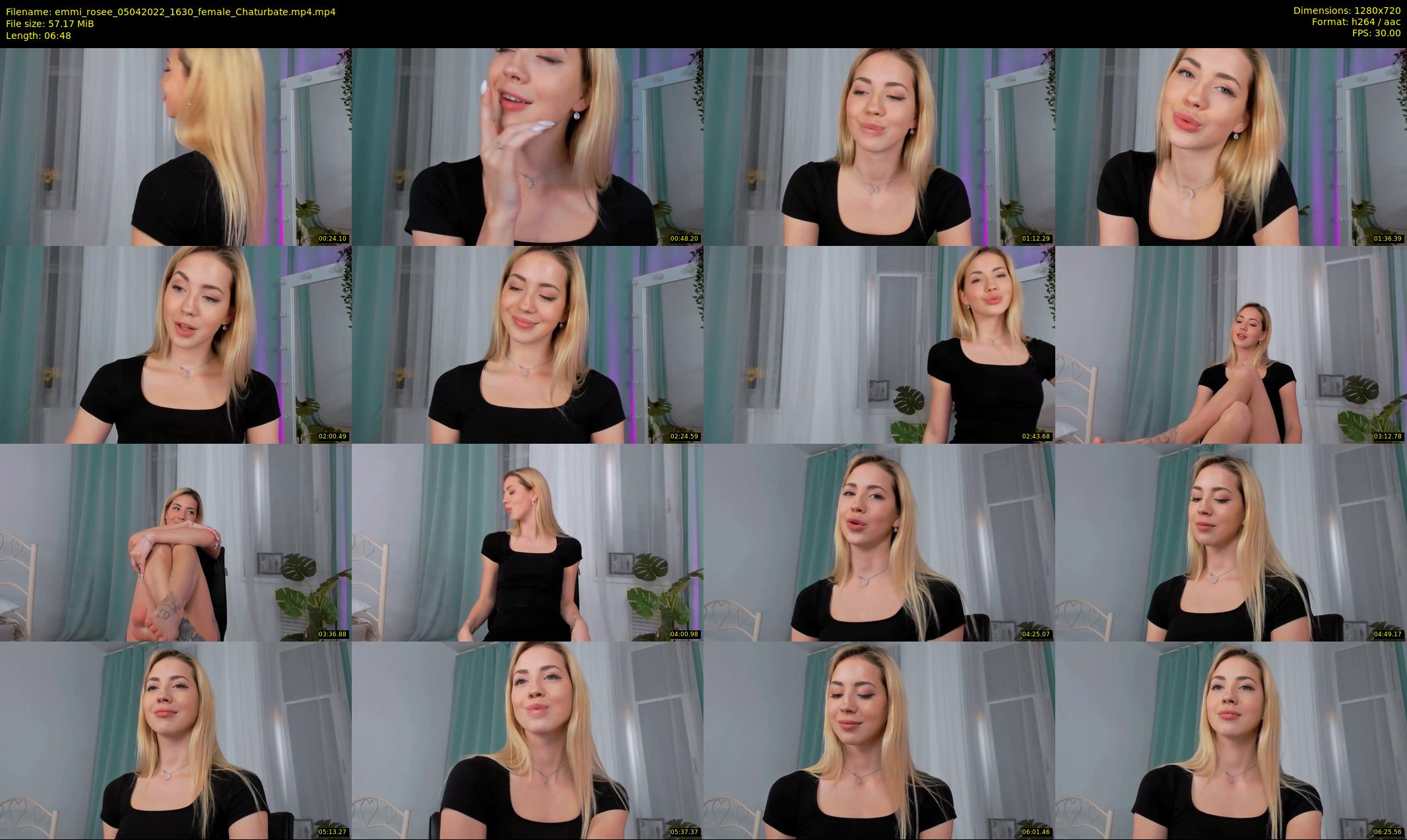 emmi_rosee — 7 minute Chaturbate female cam show recording, 720p, Apr 5, 2022
