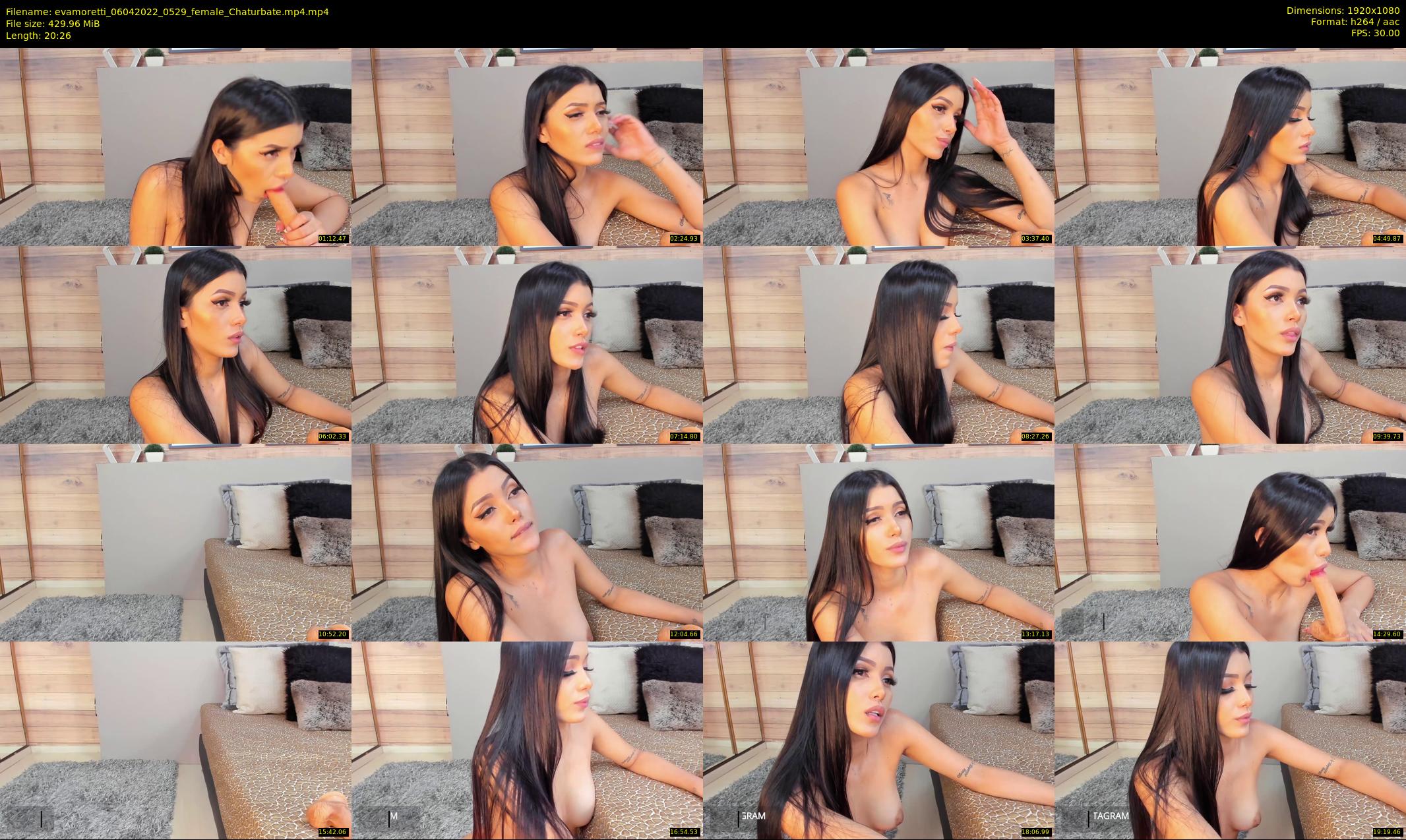 evamoretti — 21 minute Chaturbate female cam show recording, 1080p, Apr 6, 2022