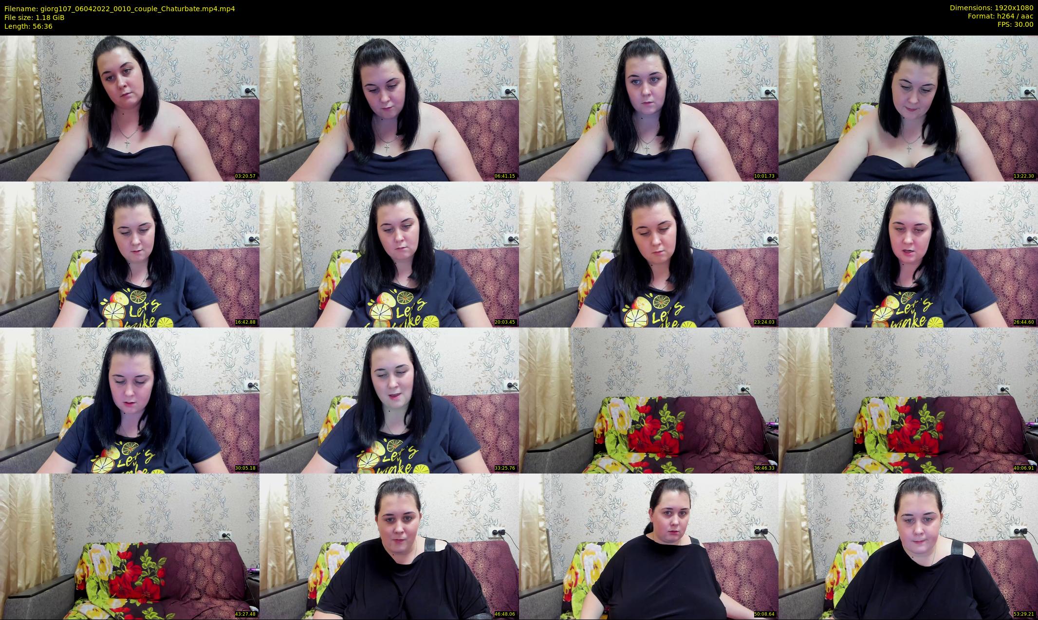 giorg107 — 57 minute Chaturbate couple cam show recording, 1080p, Apr 6, 2022