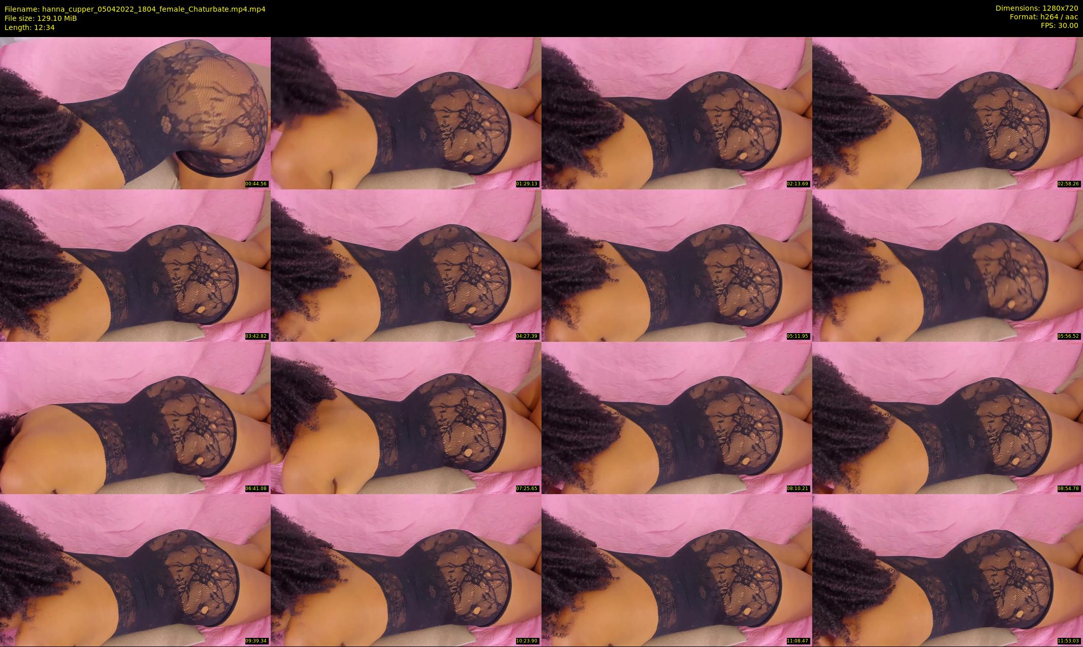hanna_cupper — 13 minute Chaturbate female cam show recording, 720p, Apr 5, 2022