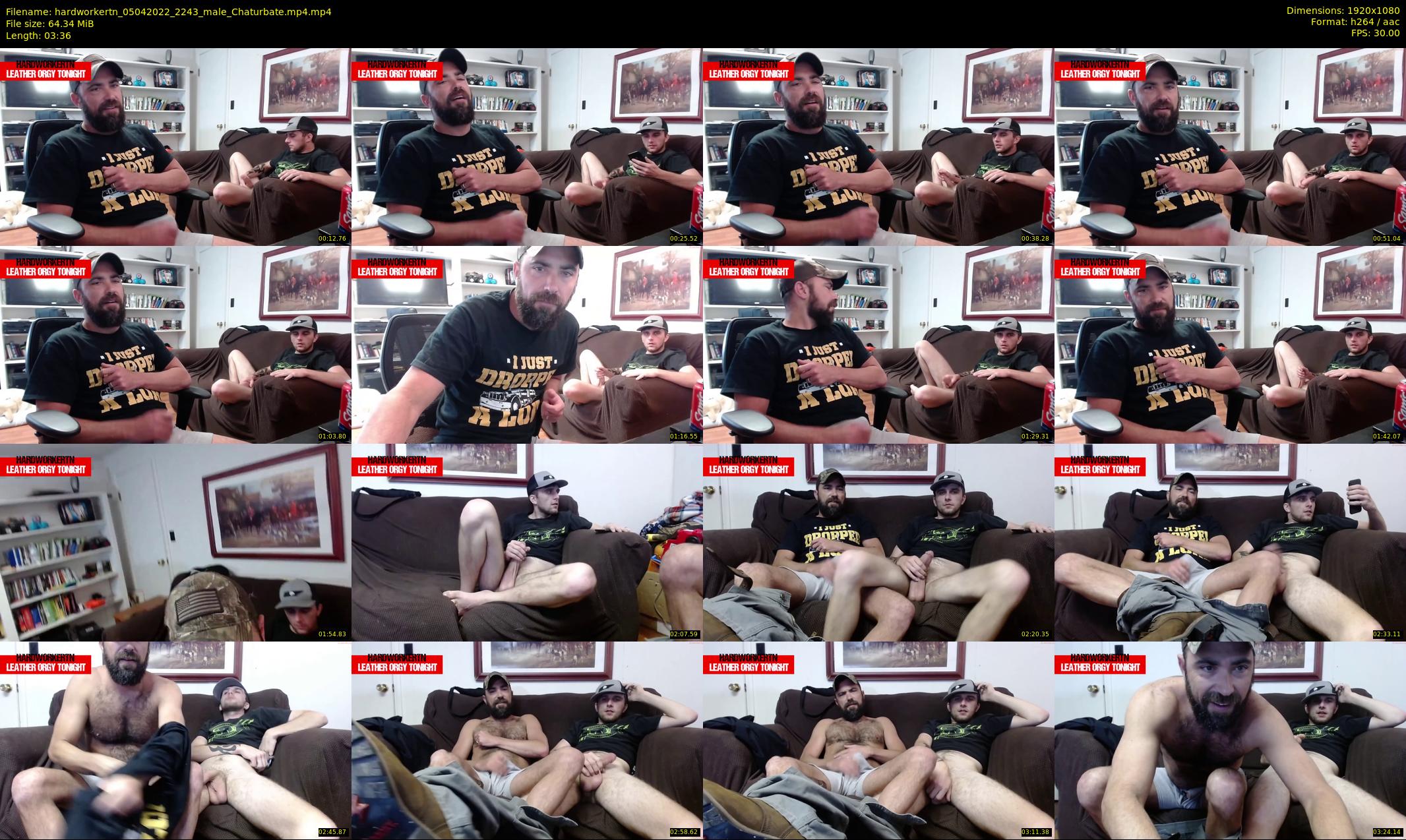 hardworkertn — 4 minute Chaturbate male cam show recording, 1080p, Apr 5, 2022