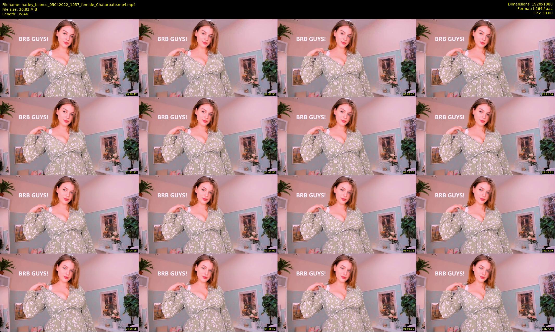 harley_blanco — 6 minute Chaturbate female cam show recording, 1080p, Apr 5, 2022