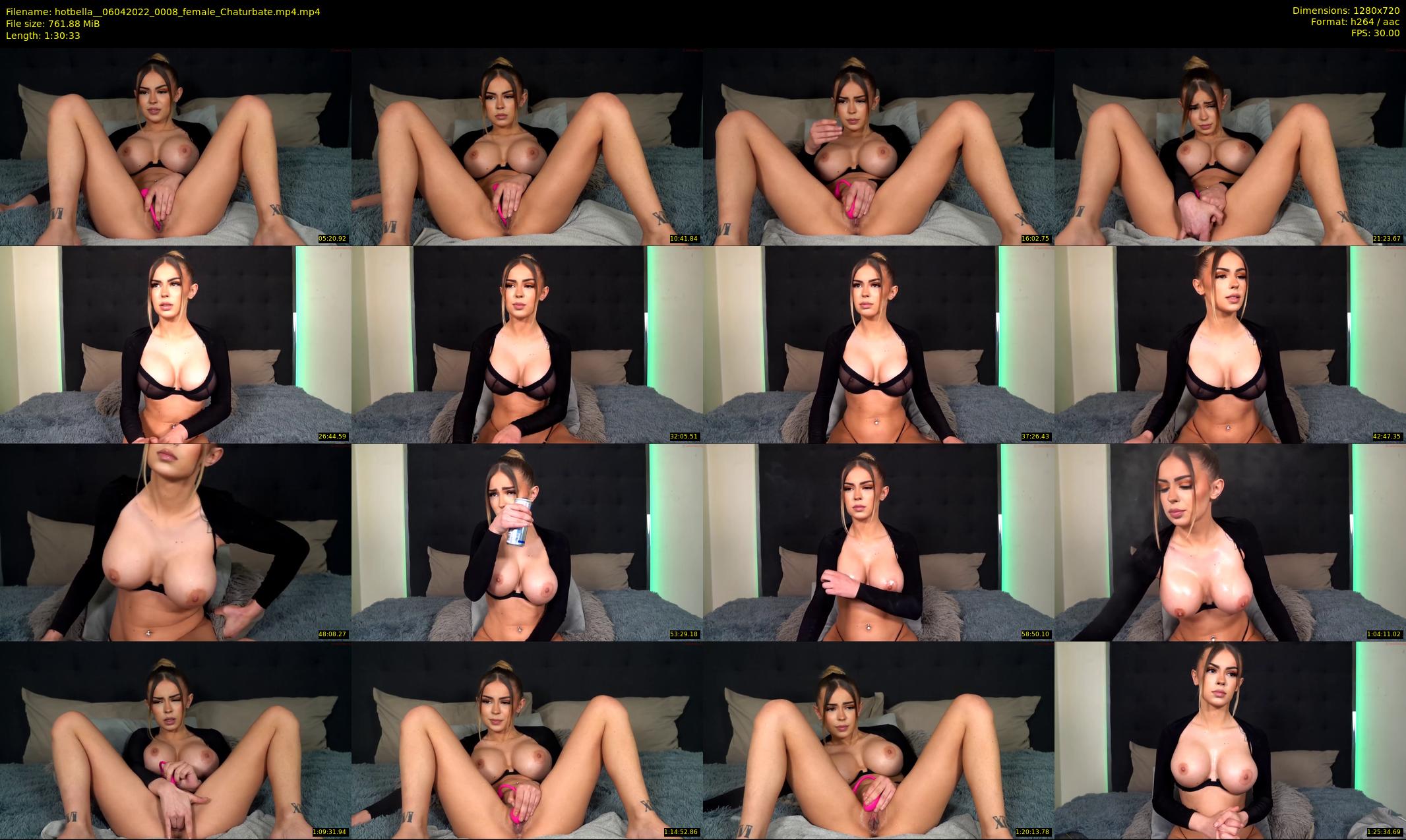 hotbella_ — 91 minute Chaturbate female cam show recording, 720p, Apr 6, 2022