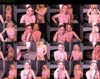 hottyblonds — 45 minute Chaturbate couple cam show recording, 1080p, Apr 6, 2022