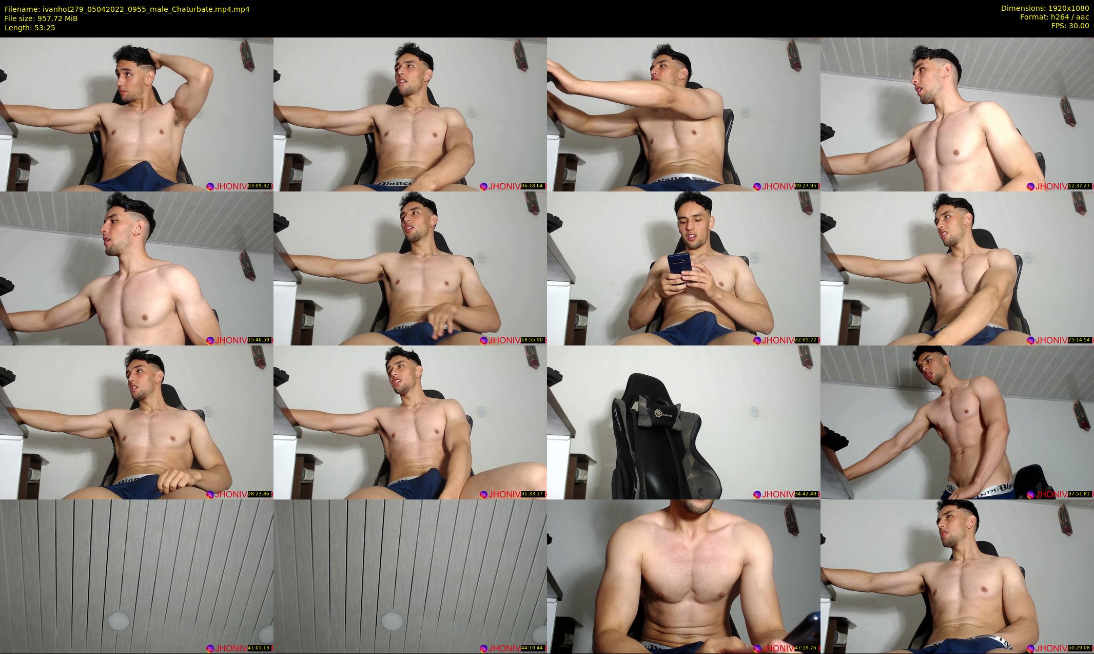 ivanhot279 — 54 minute Chaturbate male cam show recording, 1080p, Apr 5, 2022