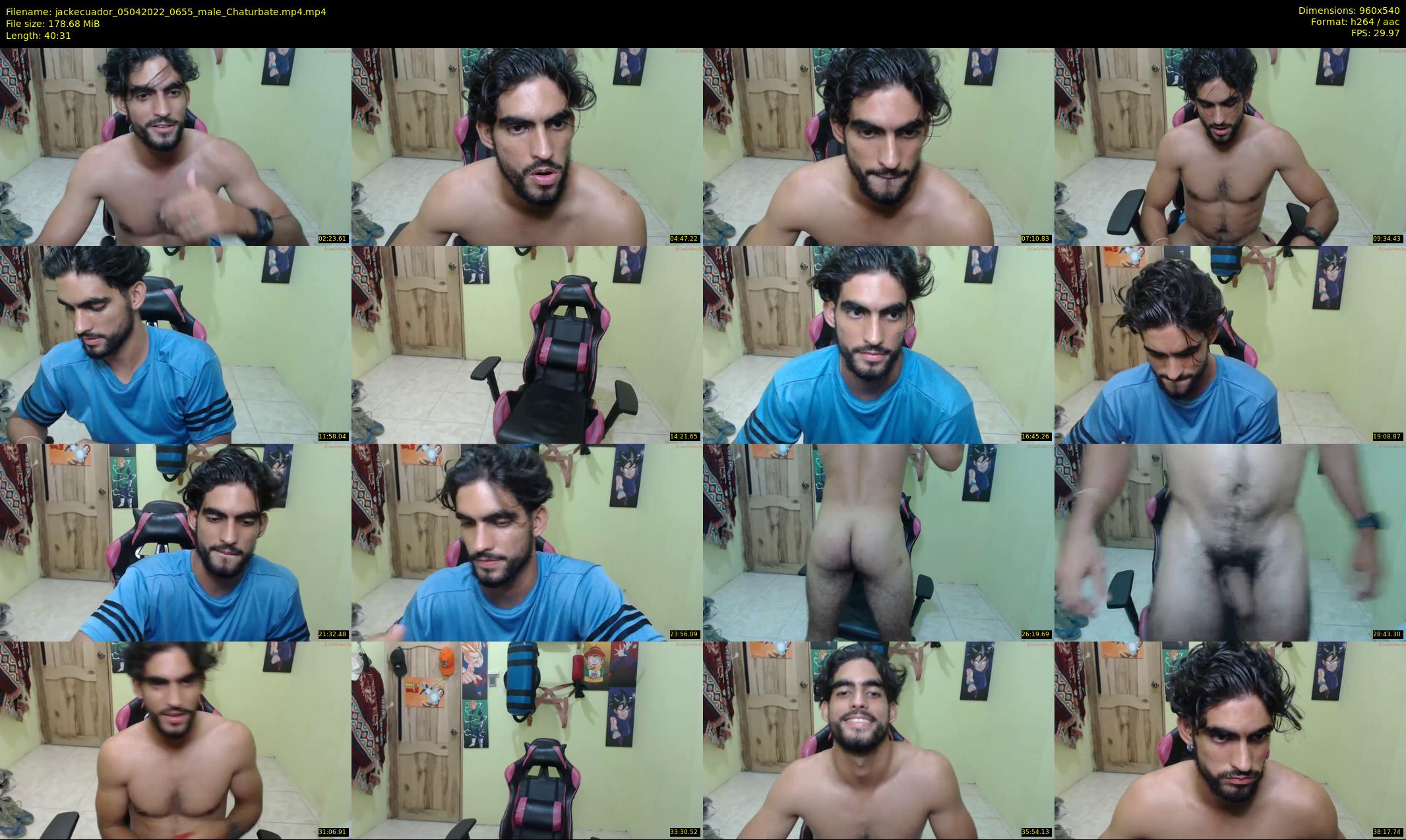 jackecuador — 41 minute Chaturbate male cam show recording, 480p, Apr 5, 2022