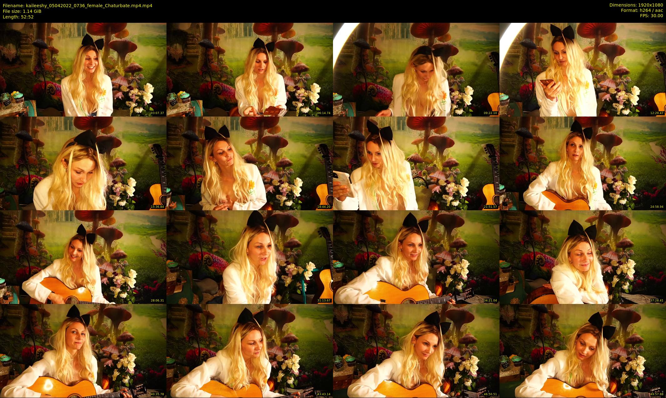 kaileeshy — 53 minute Chaturbate female cam show recording, 1080p, Apr 5, 2022