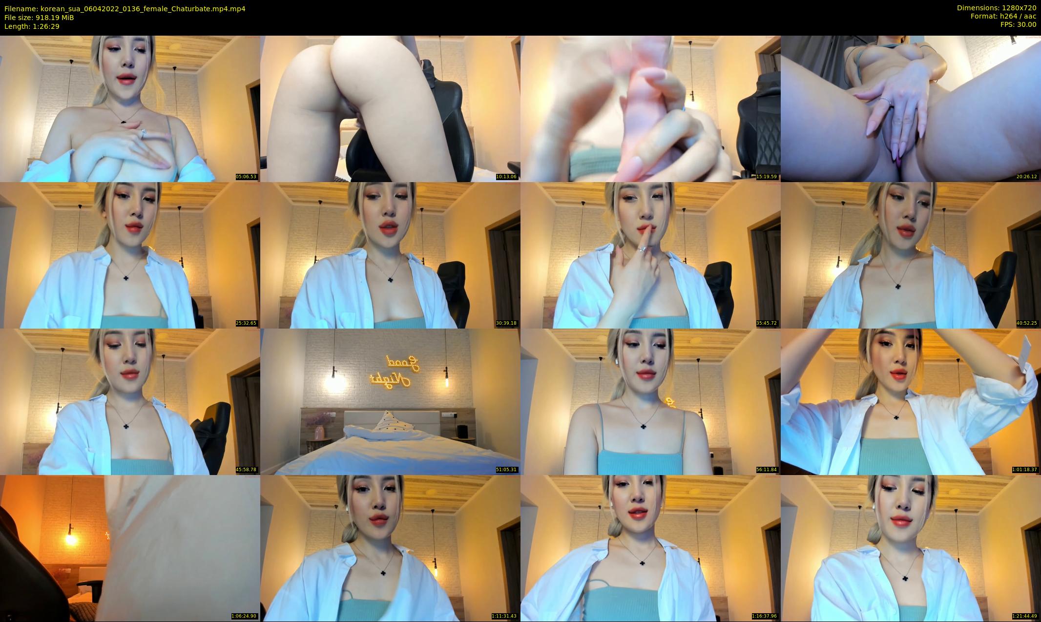 korean_sua — 87 minute Chaturbate female cam show recording, 720p, Apr 6, 2022