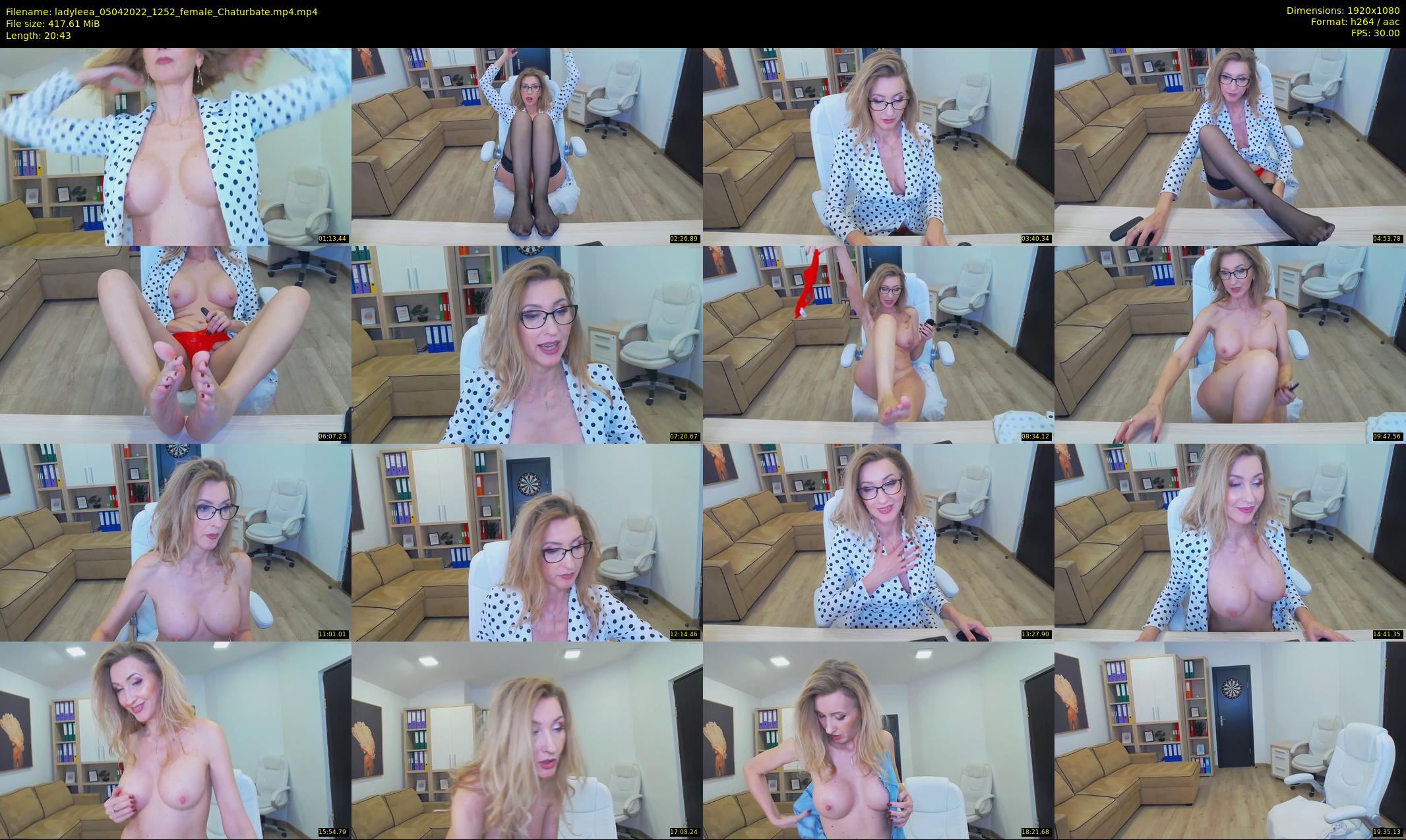 ladyleea — 21 minute Chaturbate female cam show recording, 1080p, Apr 5, 2022