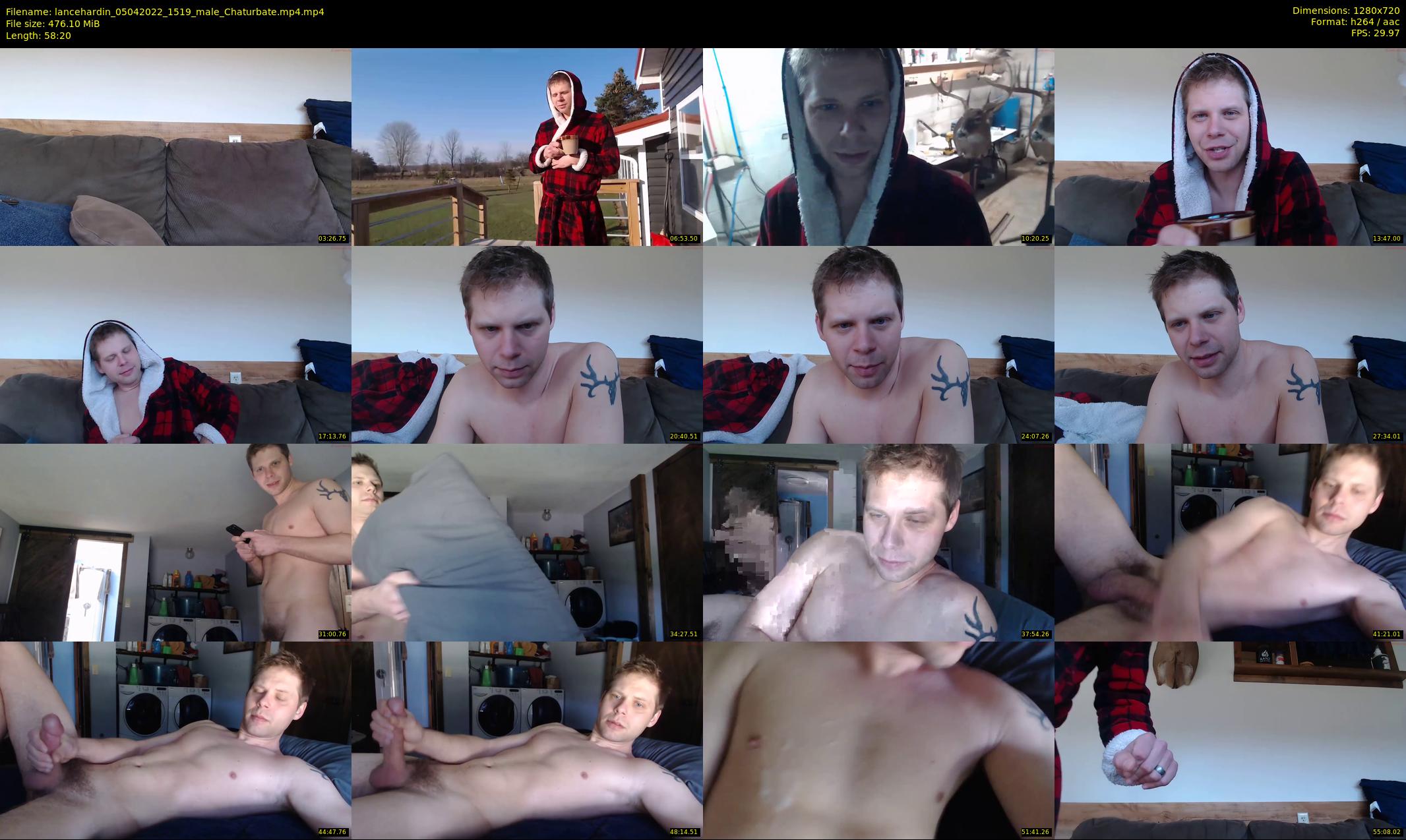 lancehardin — 59 minute Chaturbate male cam show recording, 720p, Apr 5, 2022