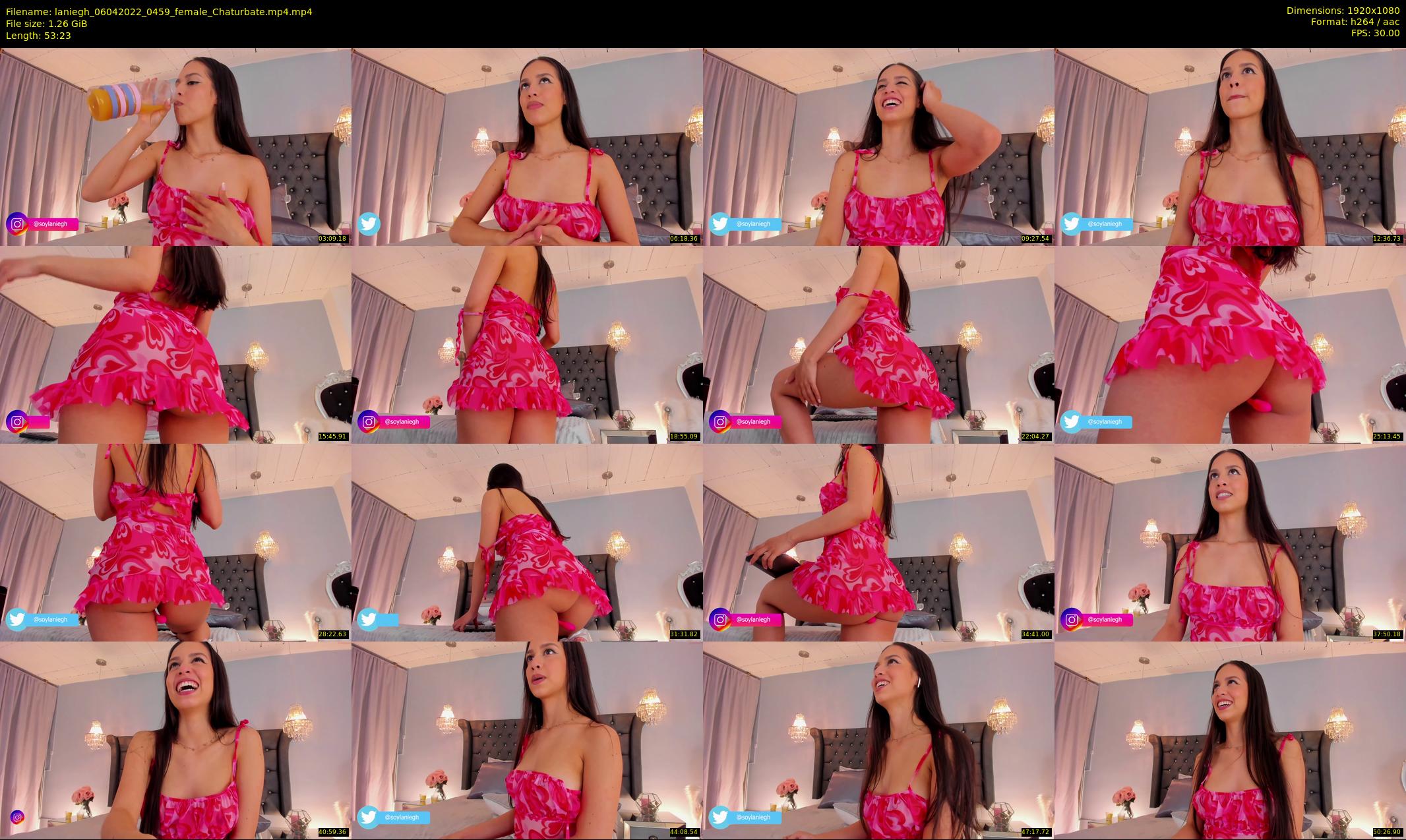 laniegh — 54 minute Chaturbate female cam show recording, 1080p, Apr 6, 2022
