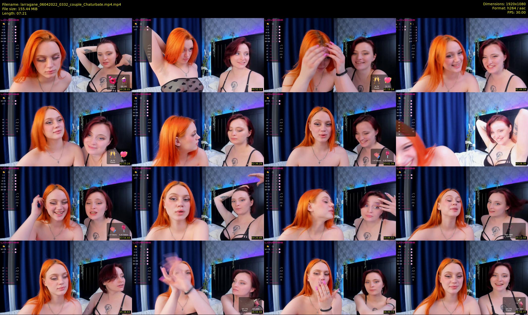 larragane — 8 minute Chaturbate couple cam show recording, 1080p, Apr 6, 2022