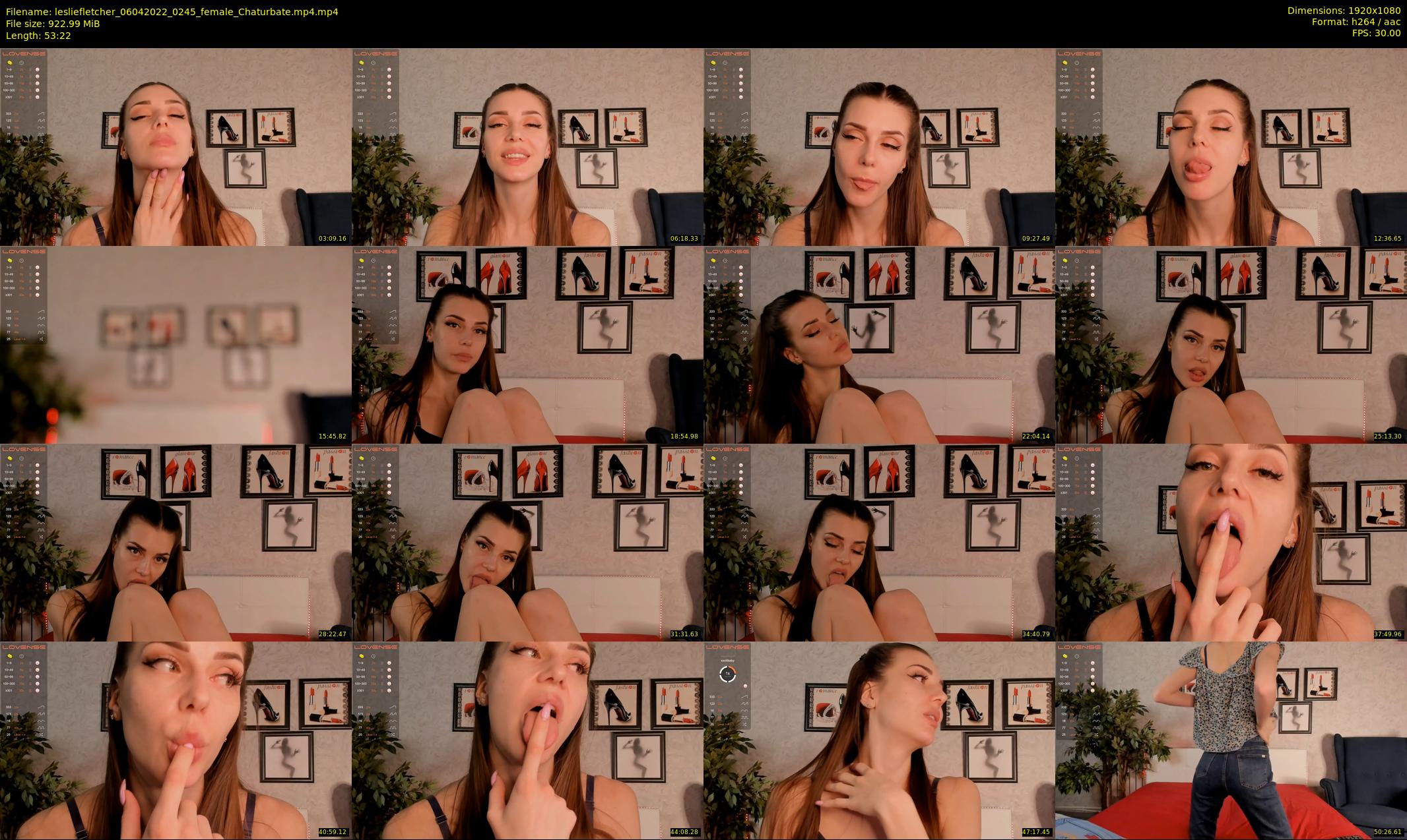 lesliefletcher — 54 minute Chaturbate couple cam show recording, 1080p, Apr 6, 2022