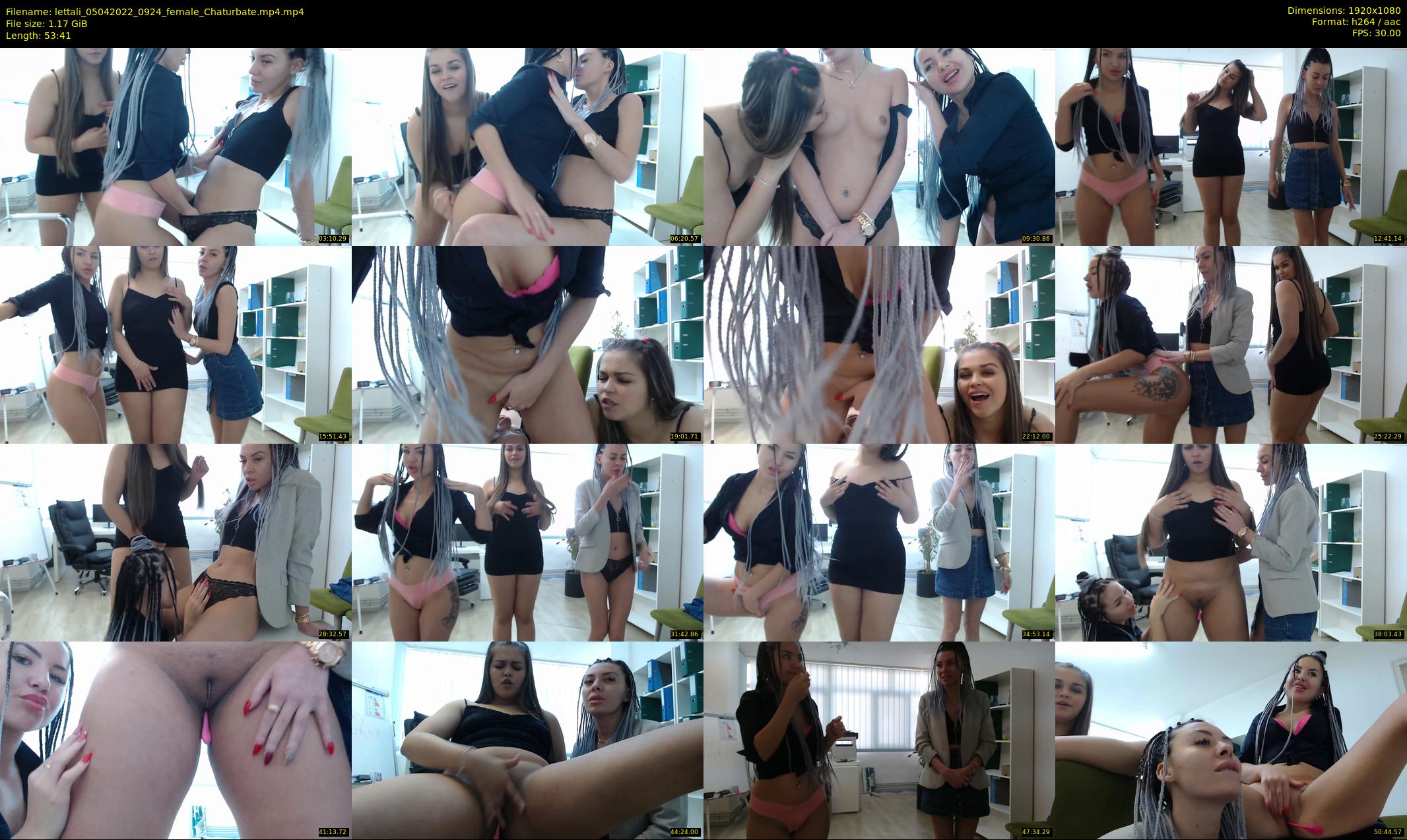 lettali — 54 minute Chaturbate female cam show recording, 1080p, Apr 5, 2022