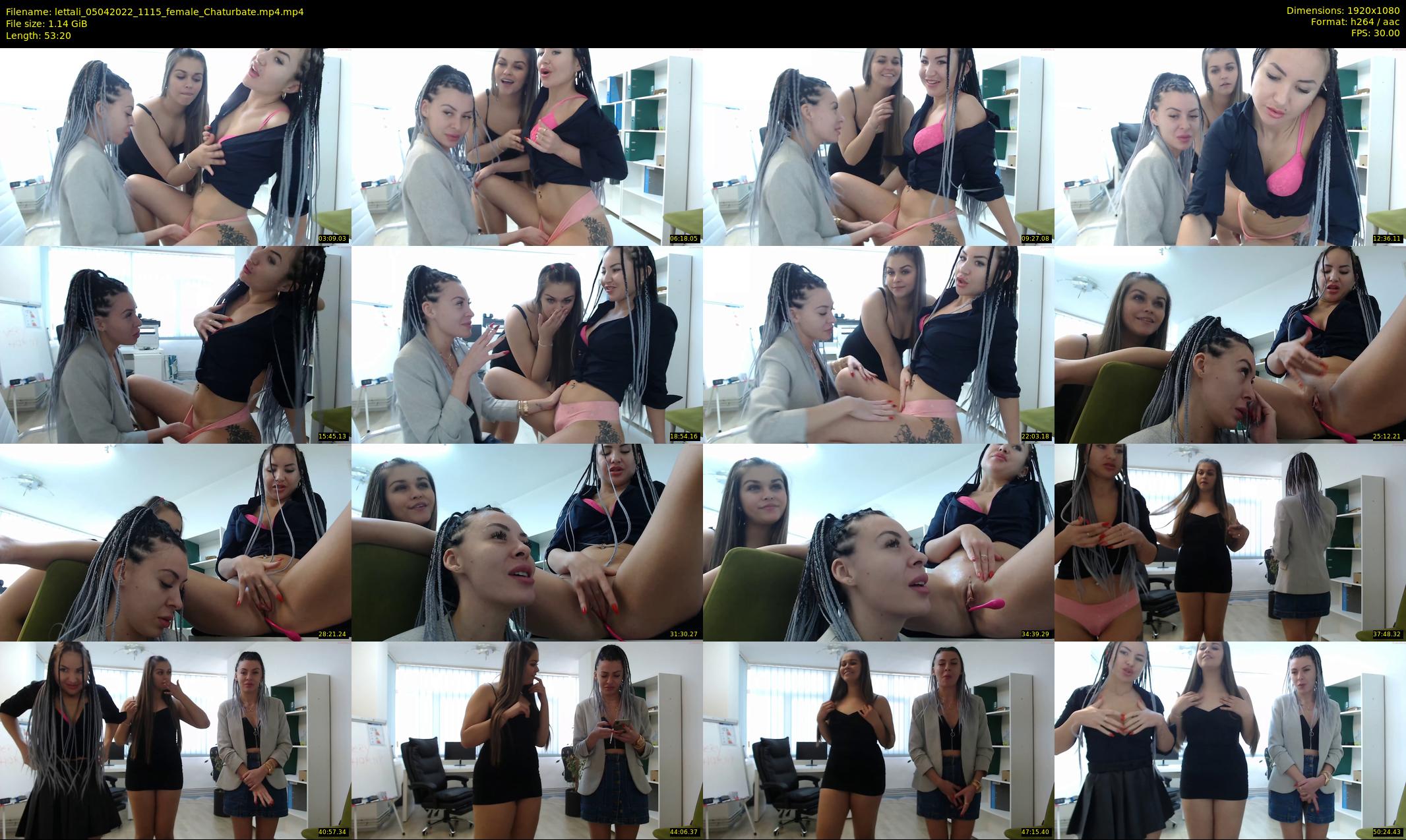 lettali — 54 minute Chaturbate female cam show recording, 1080p, Apr 5, 2022